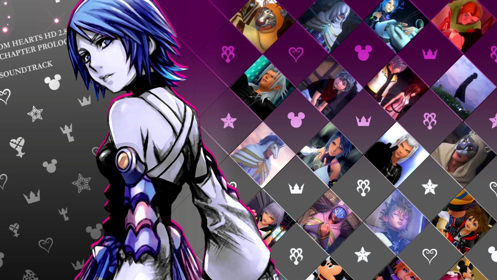 Kingdom Hearts 2.8 Aqua Wallpapers