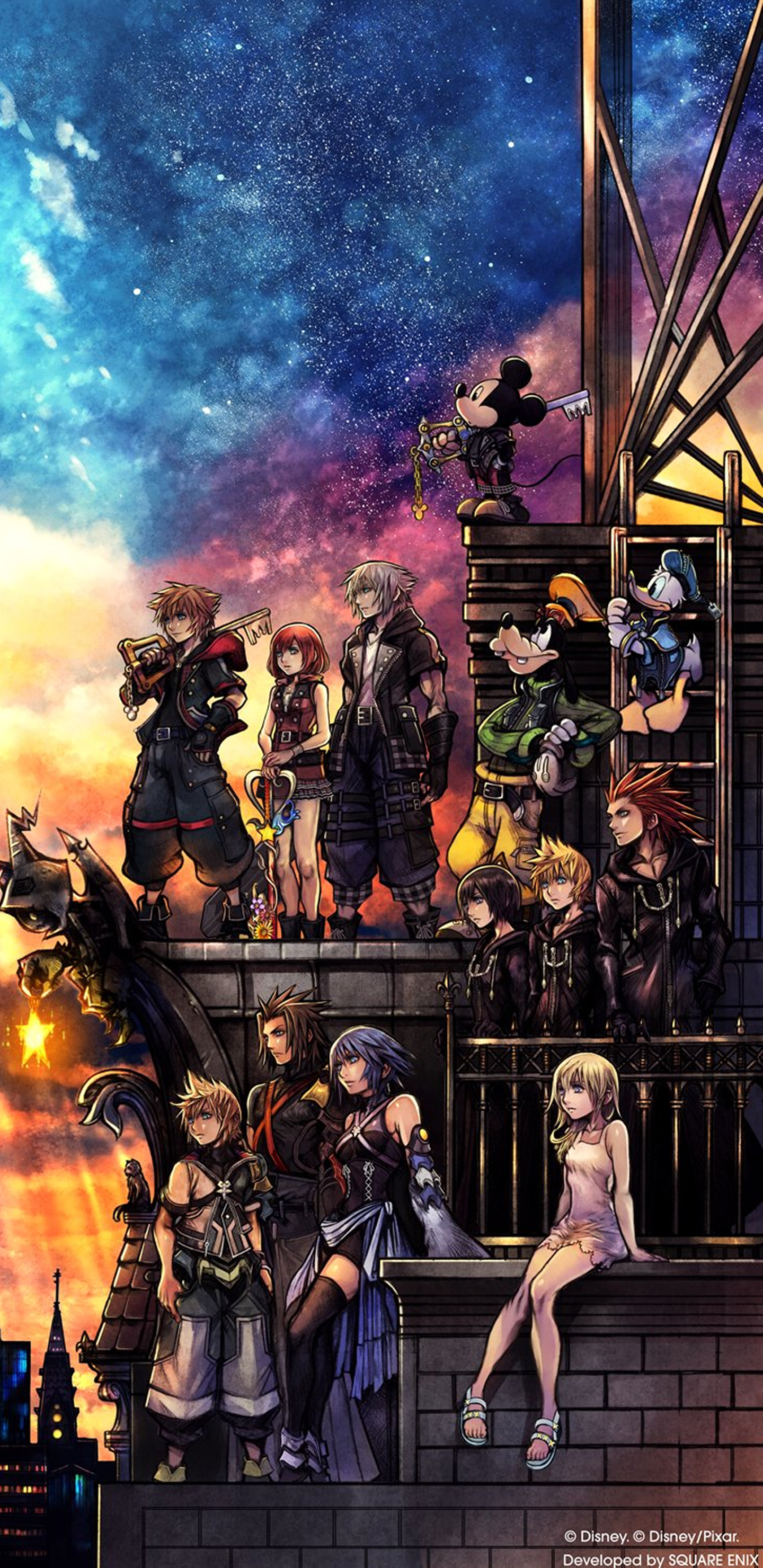 Kingdom Hearts 3 Cover Art Wallpapers