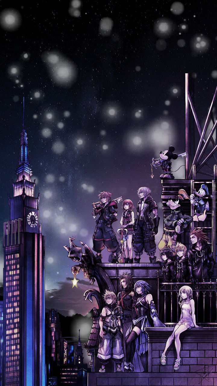 Kingdom Hearts 3 Cover Art Wallpapers