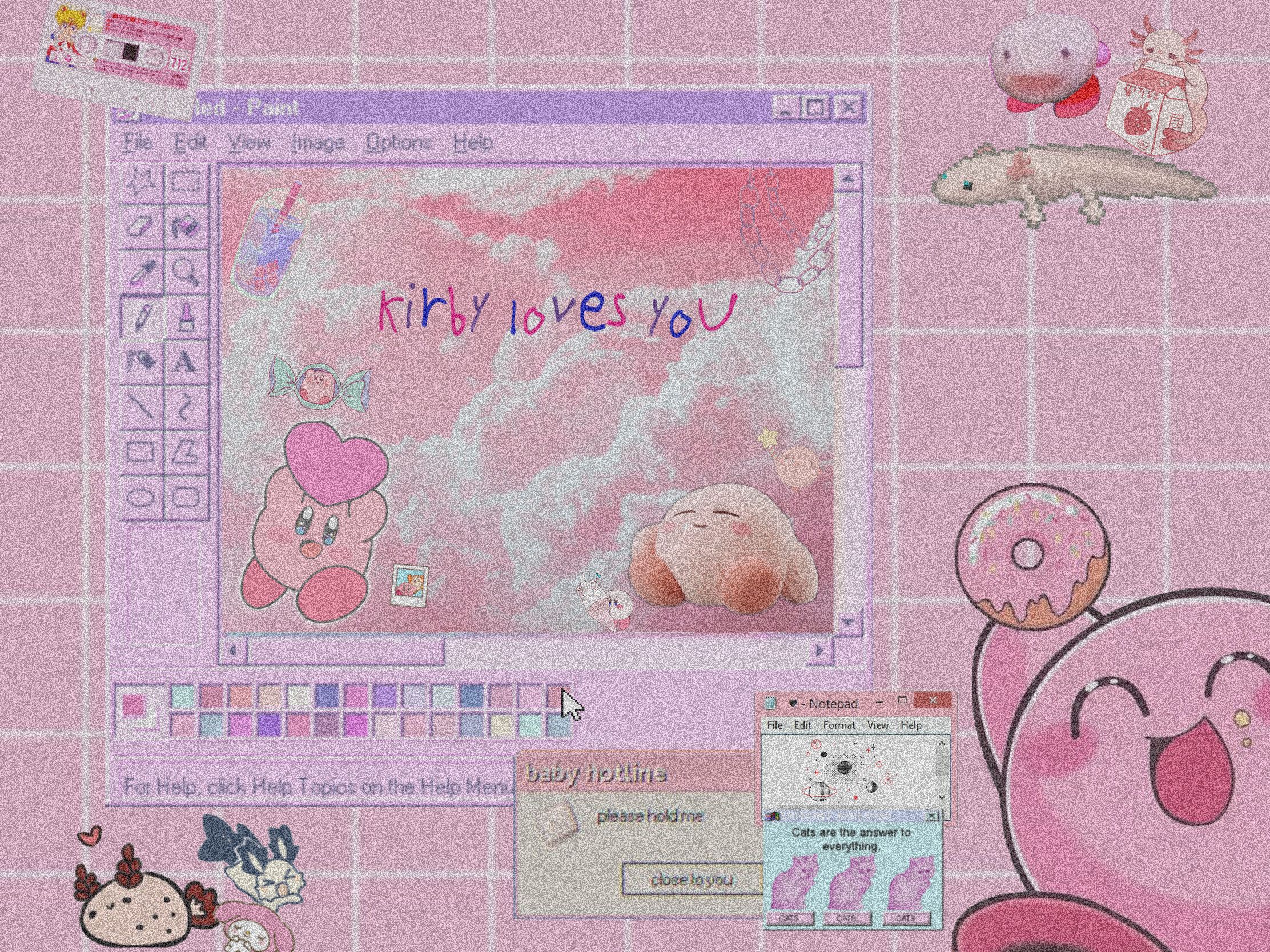 Kirby Aesthetic Wallpapers