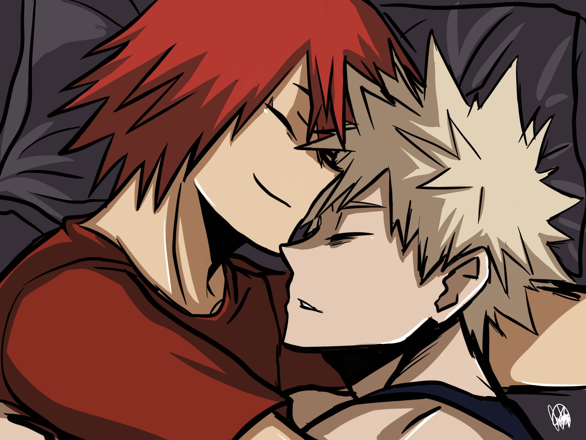 Kirishima X Bakugou Fanart Wallpapers