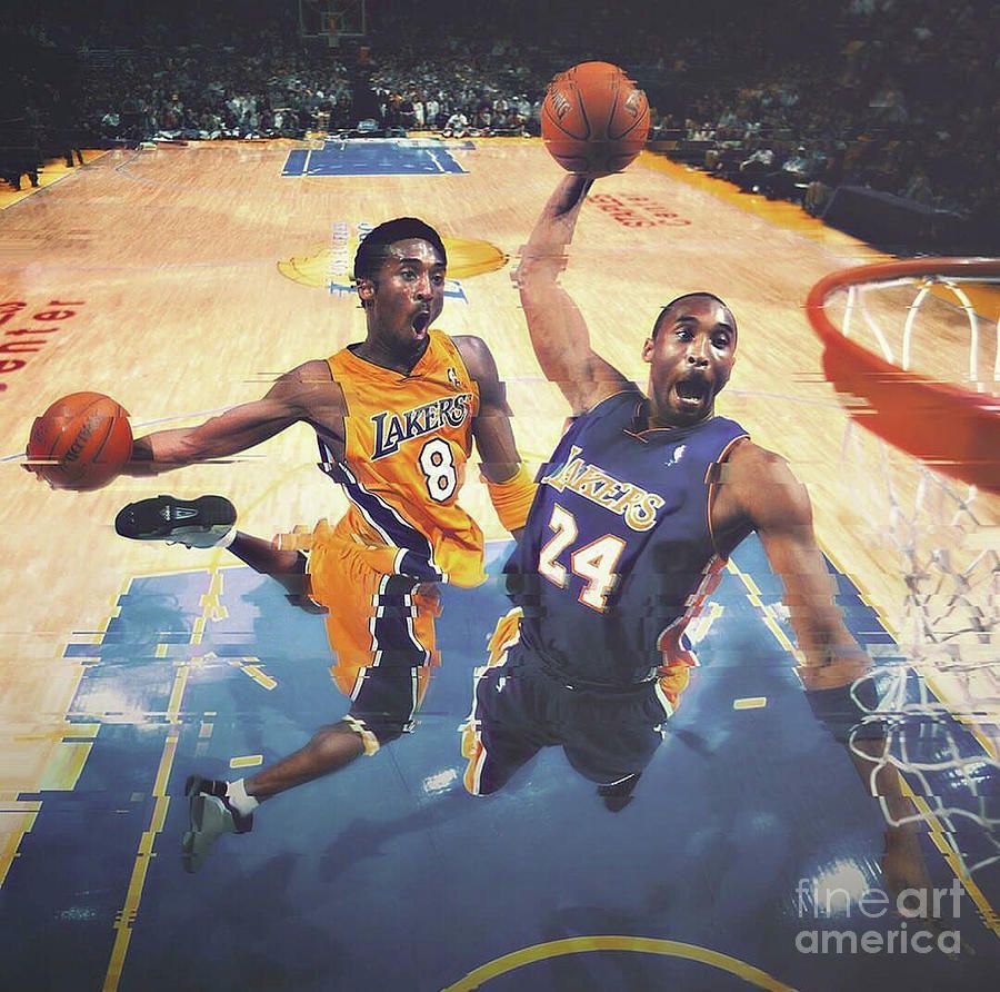 Kobe Bryant 8 And 24 Wallpapers