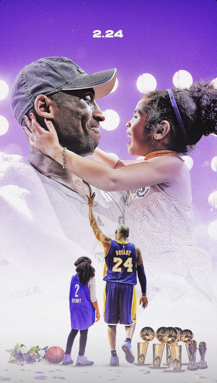 Kobe Bryant And His Daughter Wallpapers