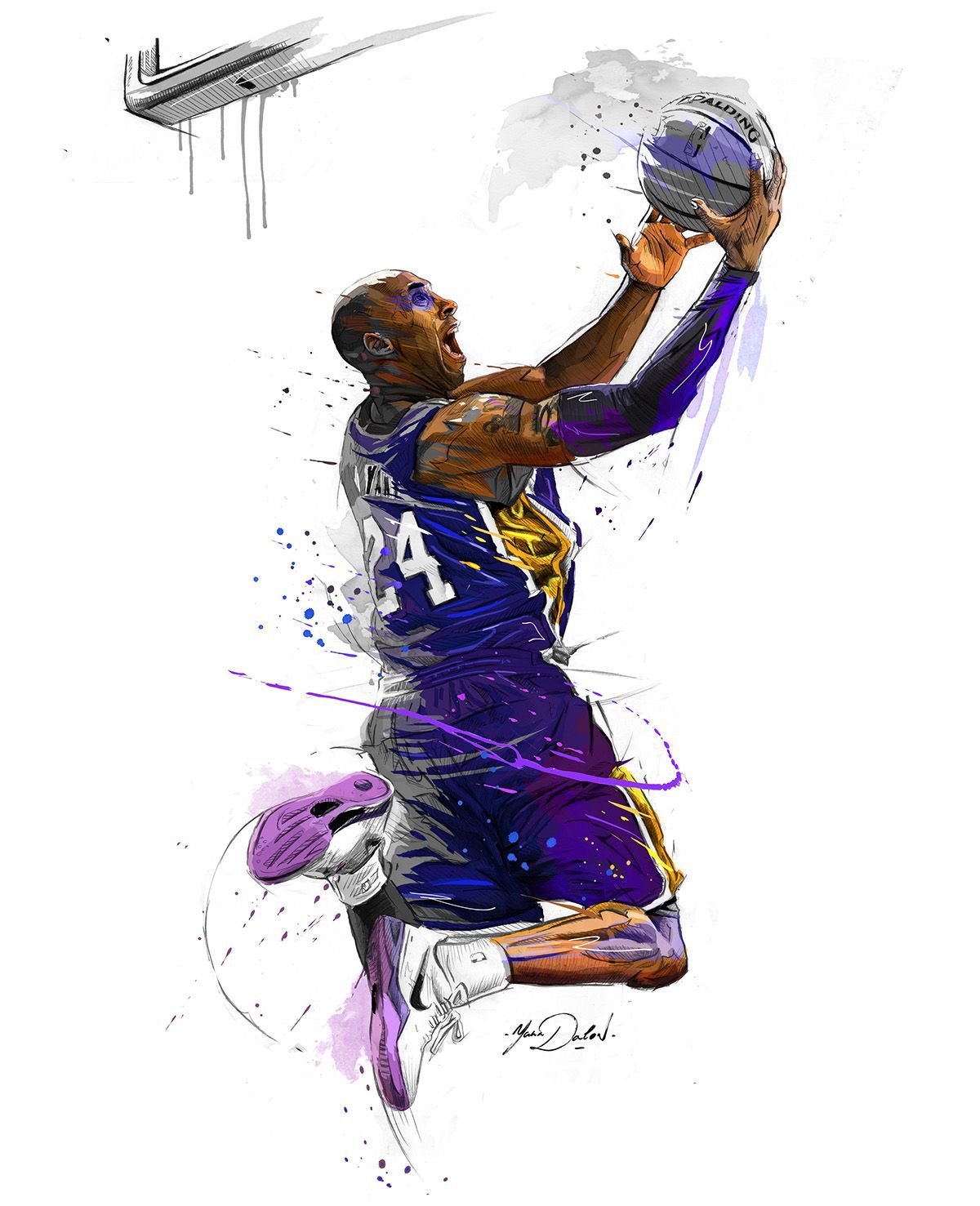 Kobe Bryant Art Wallpapers