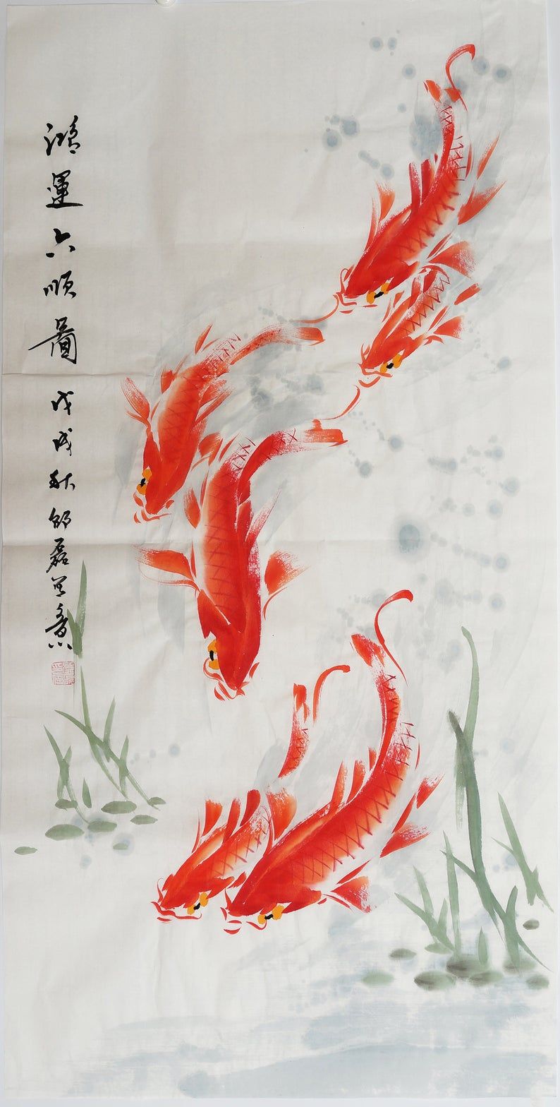 Koi Fish Painting Wallpapers