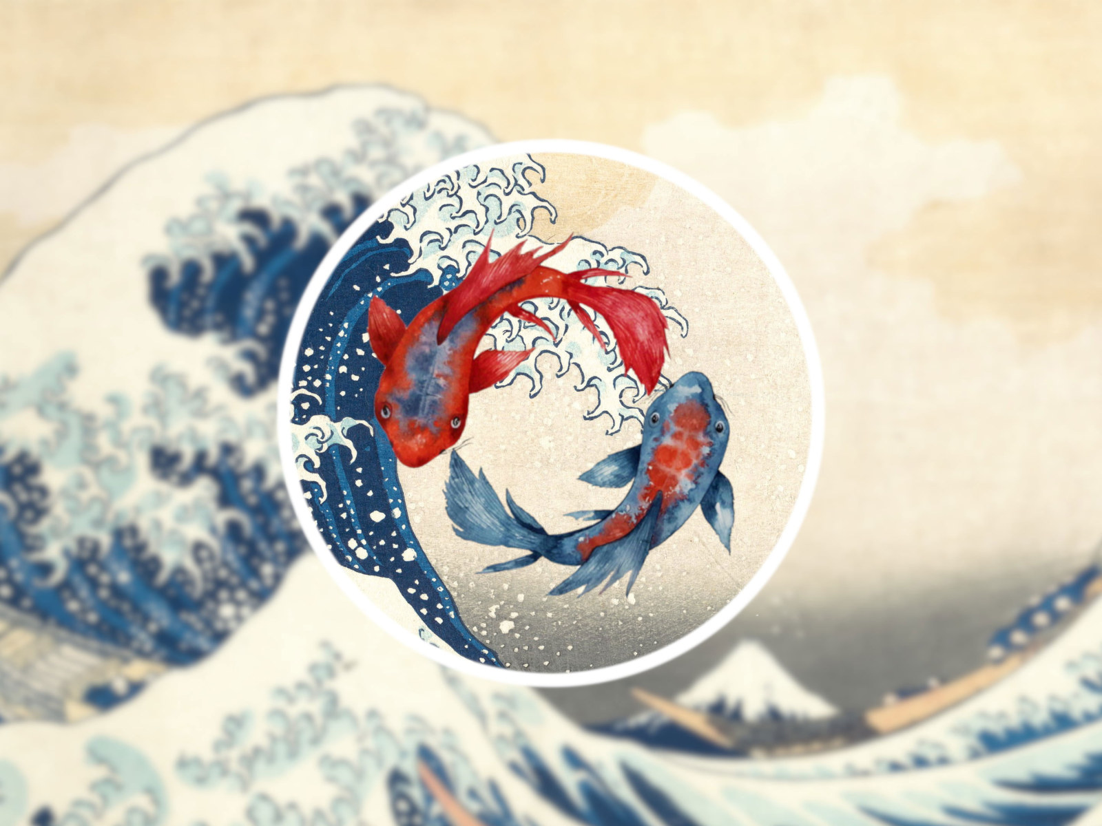 Koi Fish Painting Wallpapers