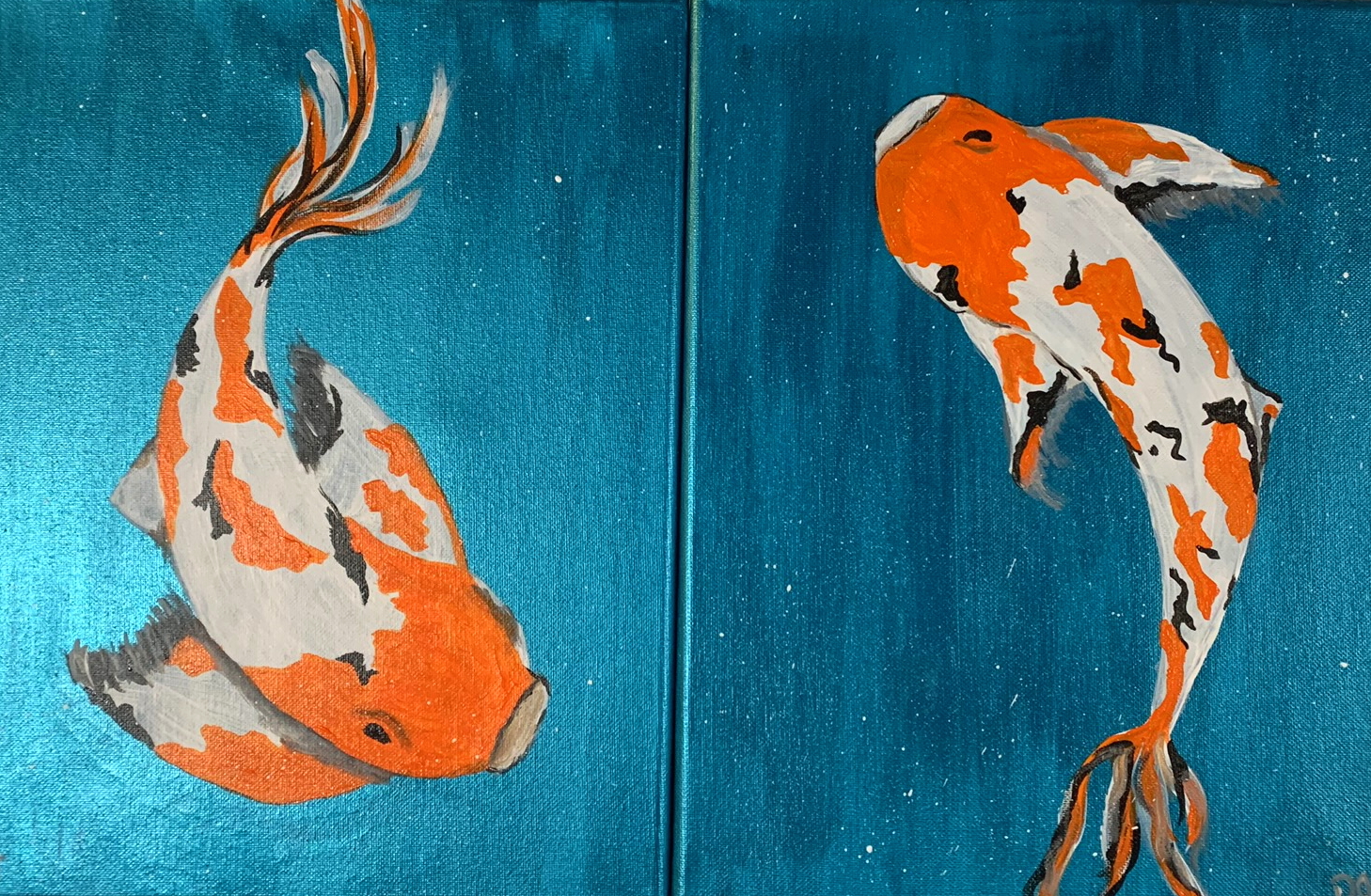 Koi Fish Painting Wallpapers