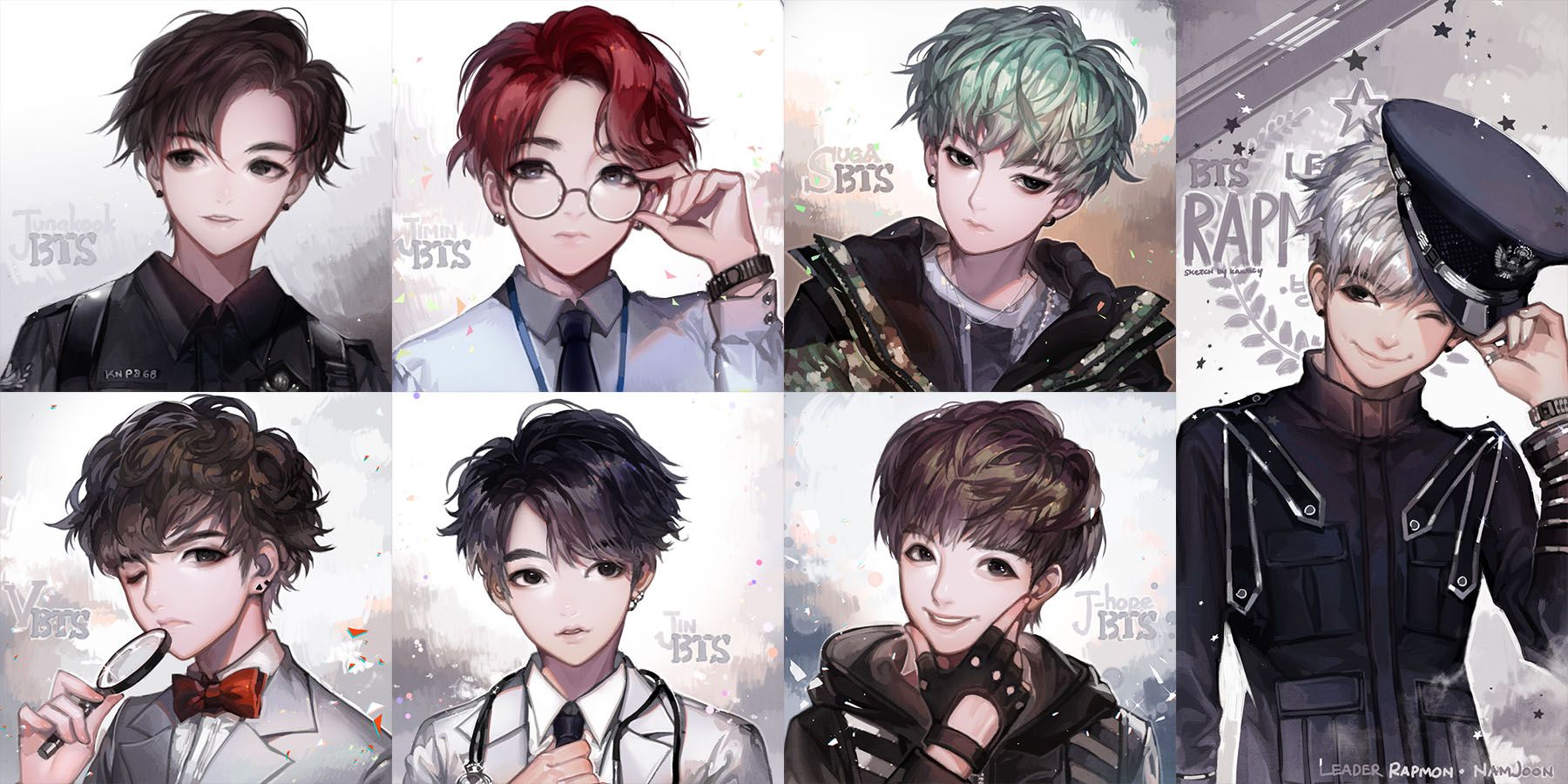 Kpop Anime Fanart Wallpapers