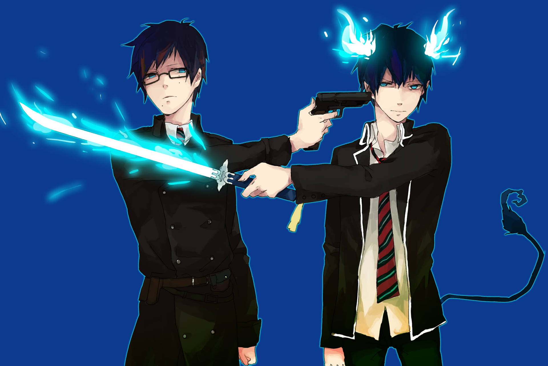 Kuro Blue Exorcist Wallpapers