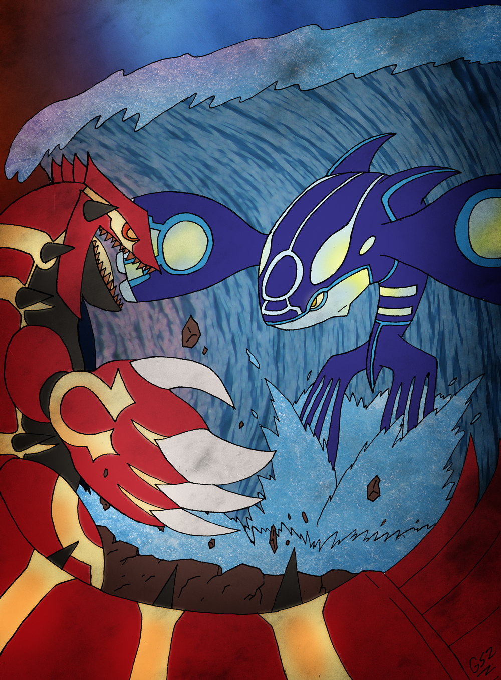 Kyogre Vs Groudon Wallpapers