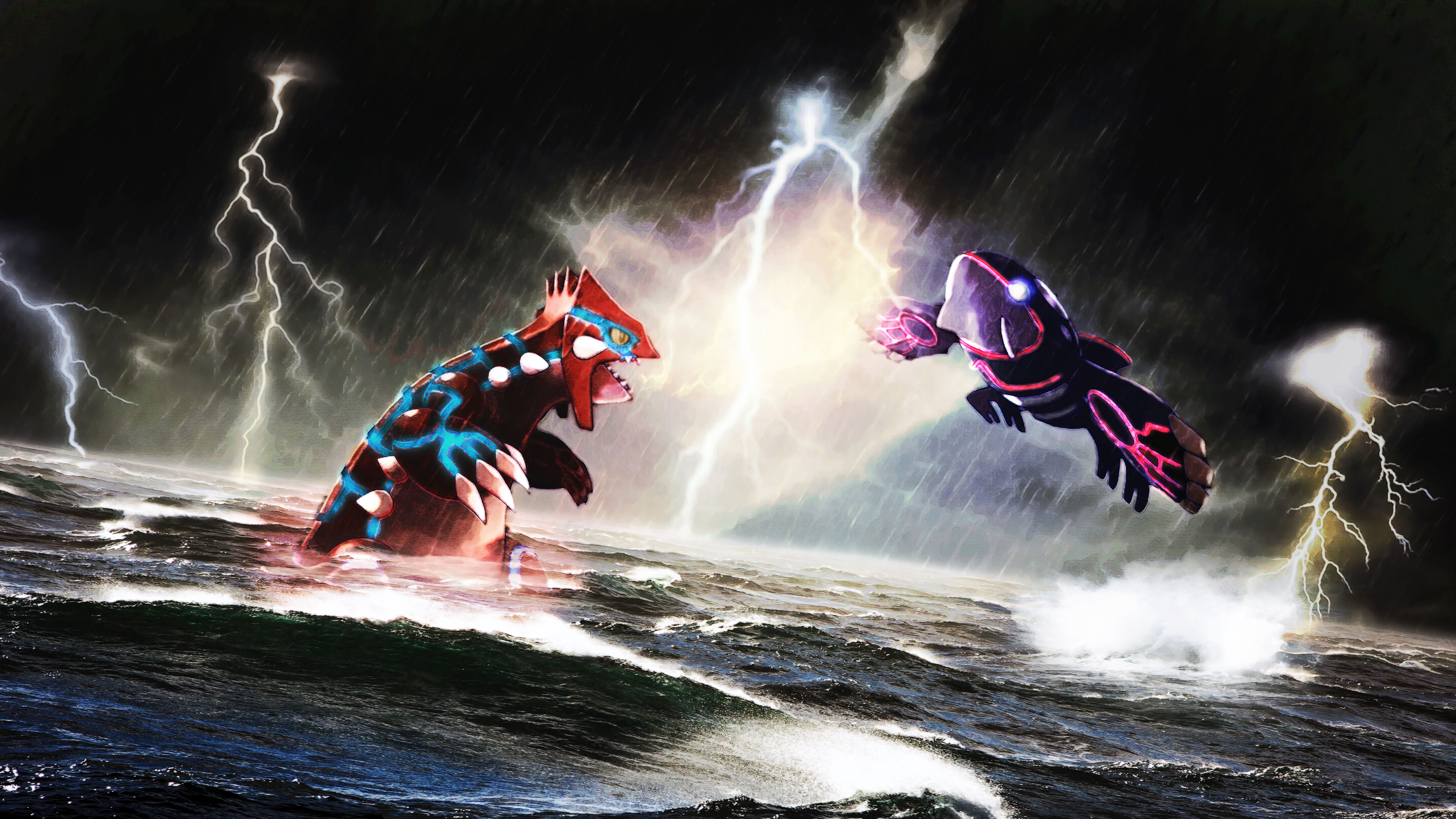 Kyogre Vs Groudon Wallpapers