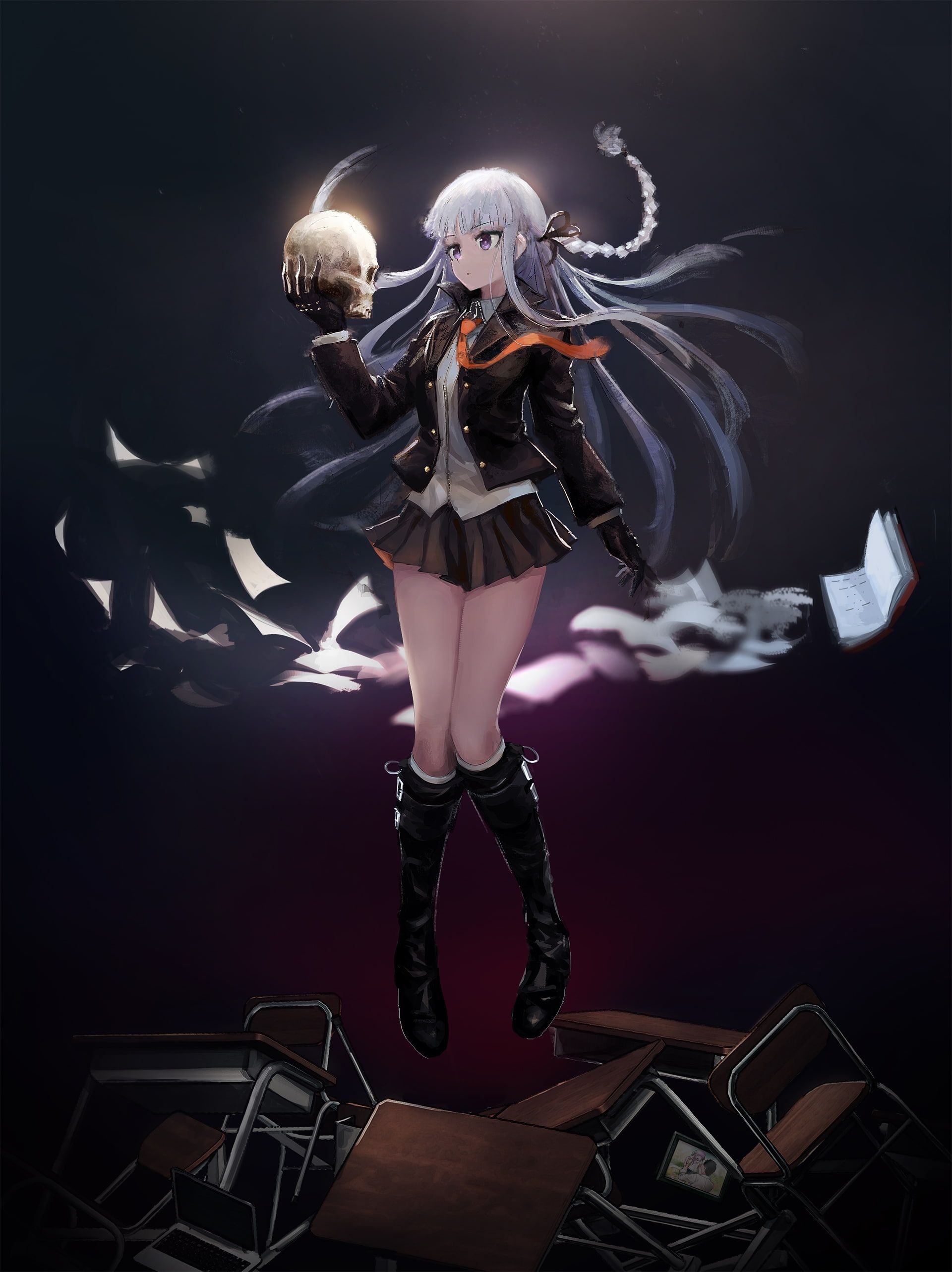 Kyoko Kirigiri Fanart Wallpapers