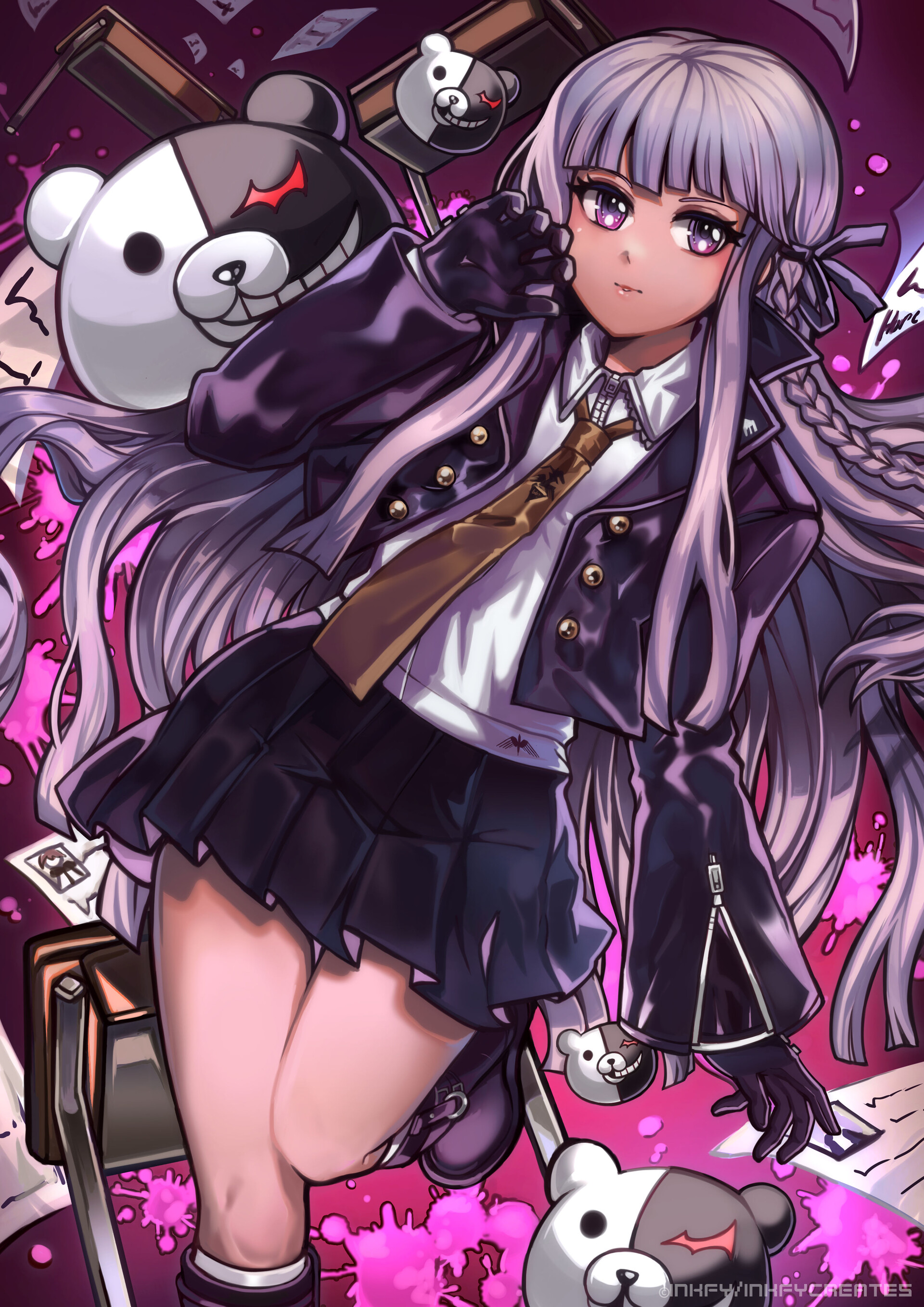 Kyoko Kirigiri Fanart Wallpapers