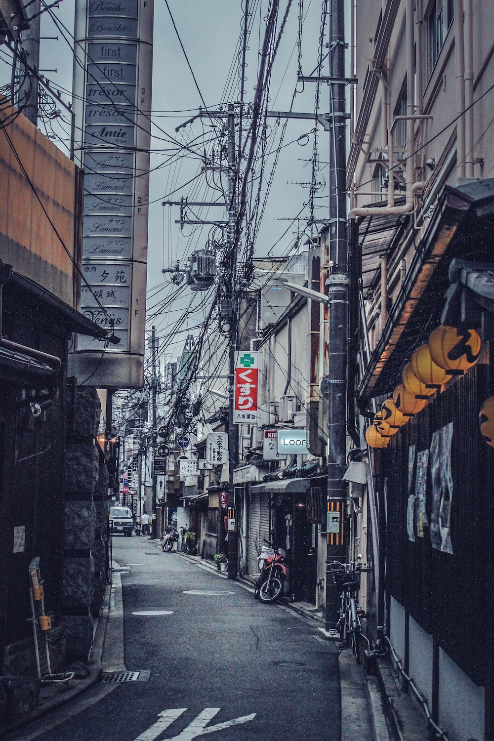 Kyoto Japan Alleyway Wallpapers