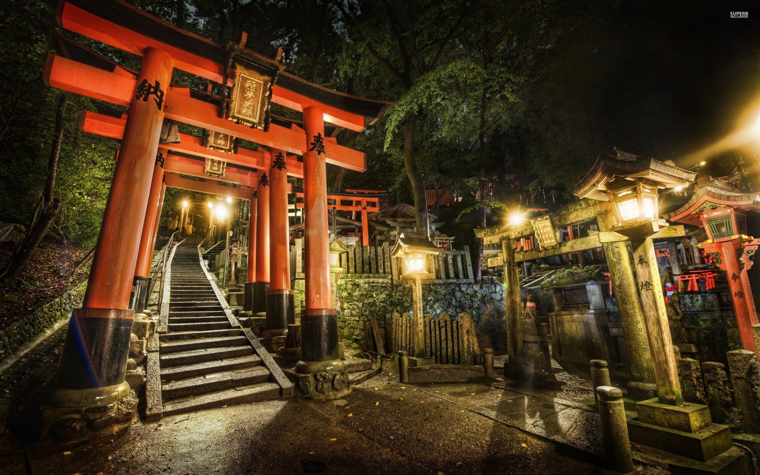 Kyoto Japan Alleyway Wallpapers