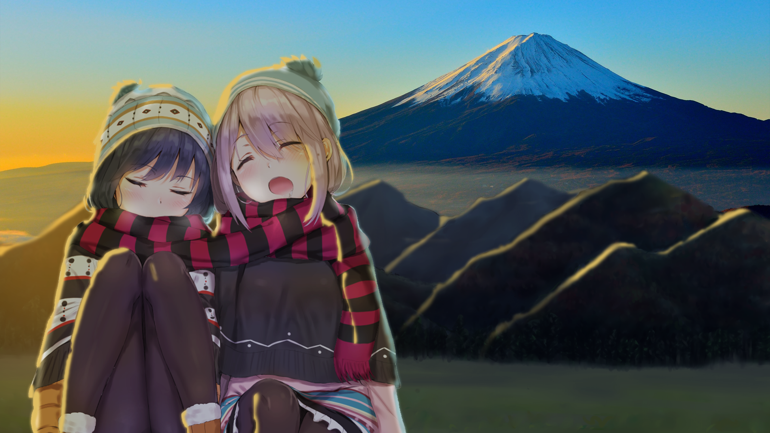 Laid Back Camp Wallpapers