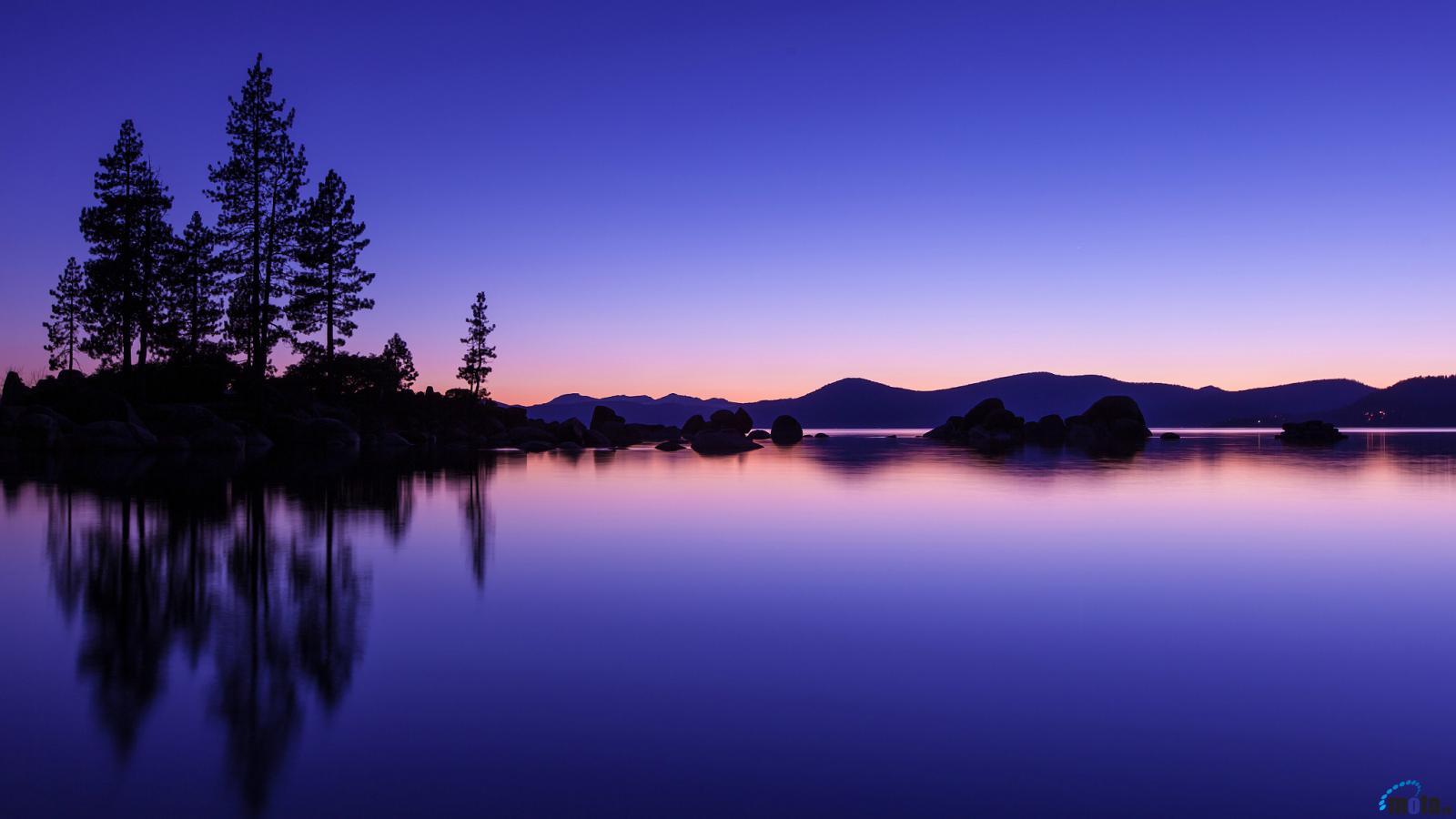 Lake At Night Wallpapers