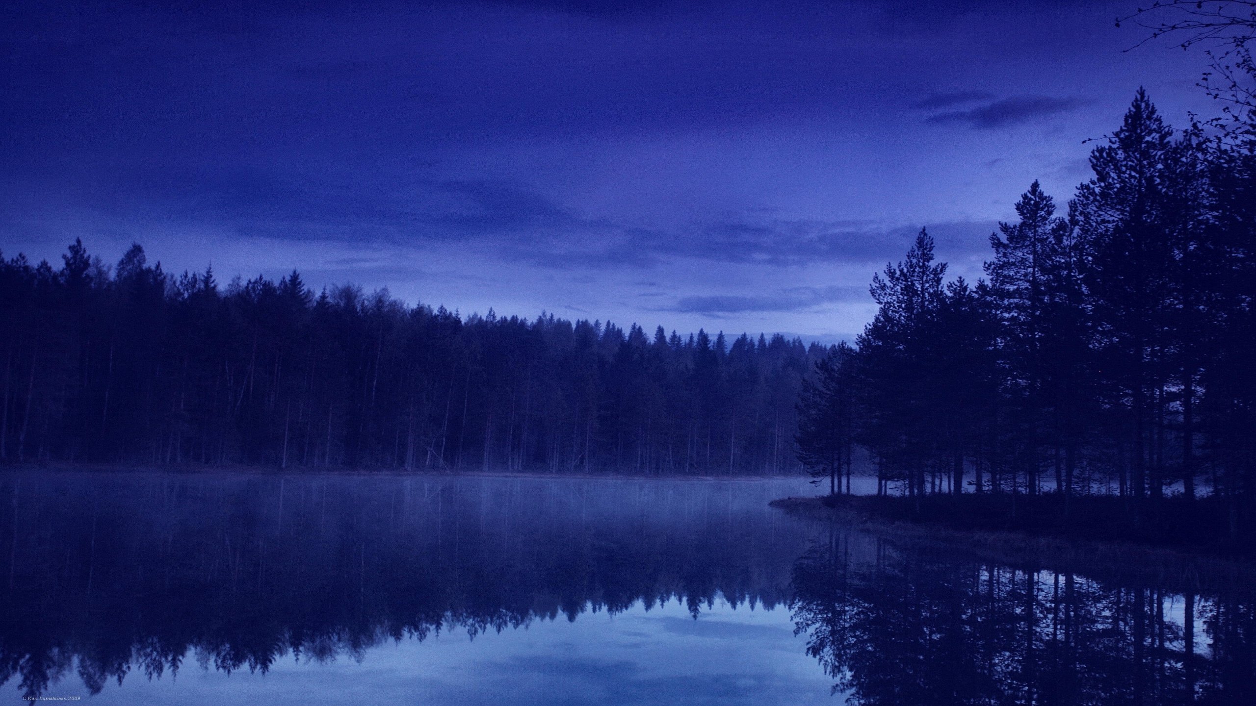 Lake At Night Wallpapers