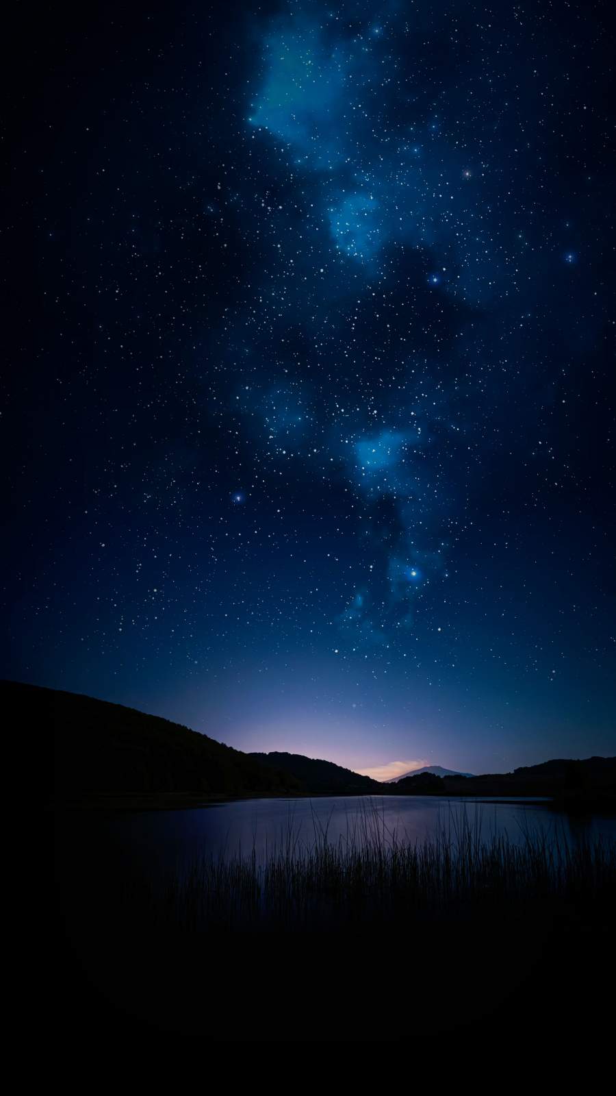 Lake At Night Wallpapers