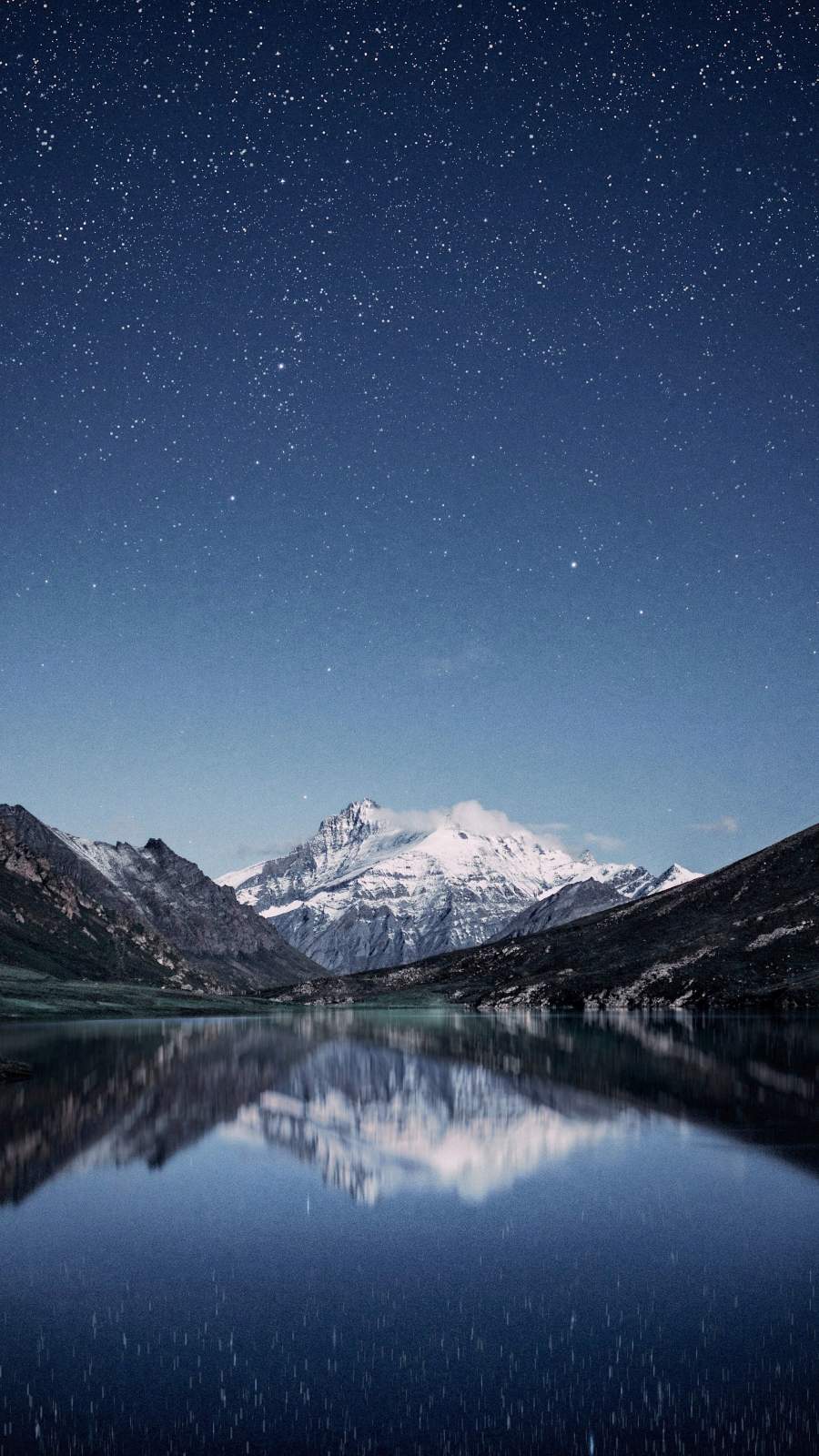 Lake At Night Wallpapers