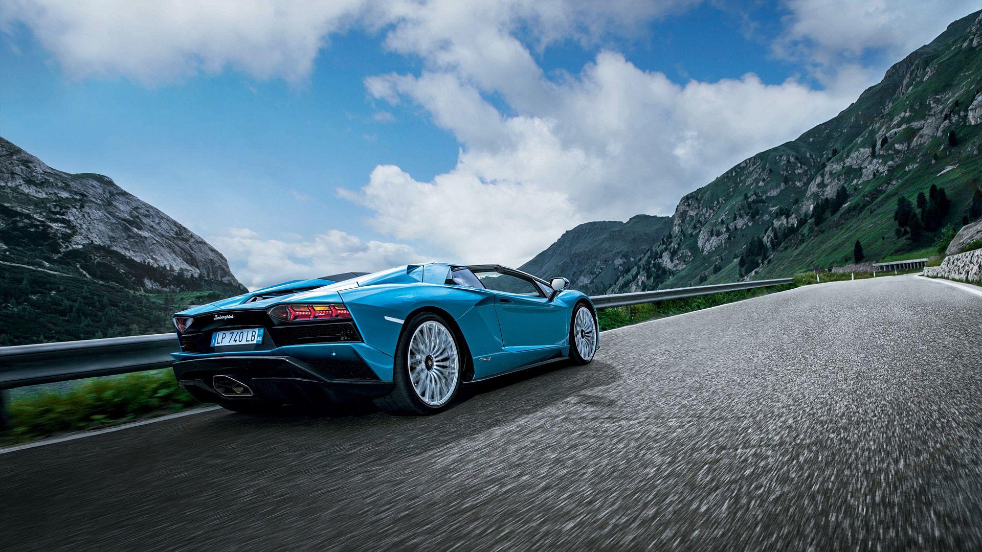 Lamborghini Aventador Roadster Hd 1920X1080 Wallpapers