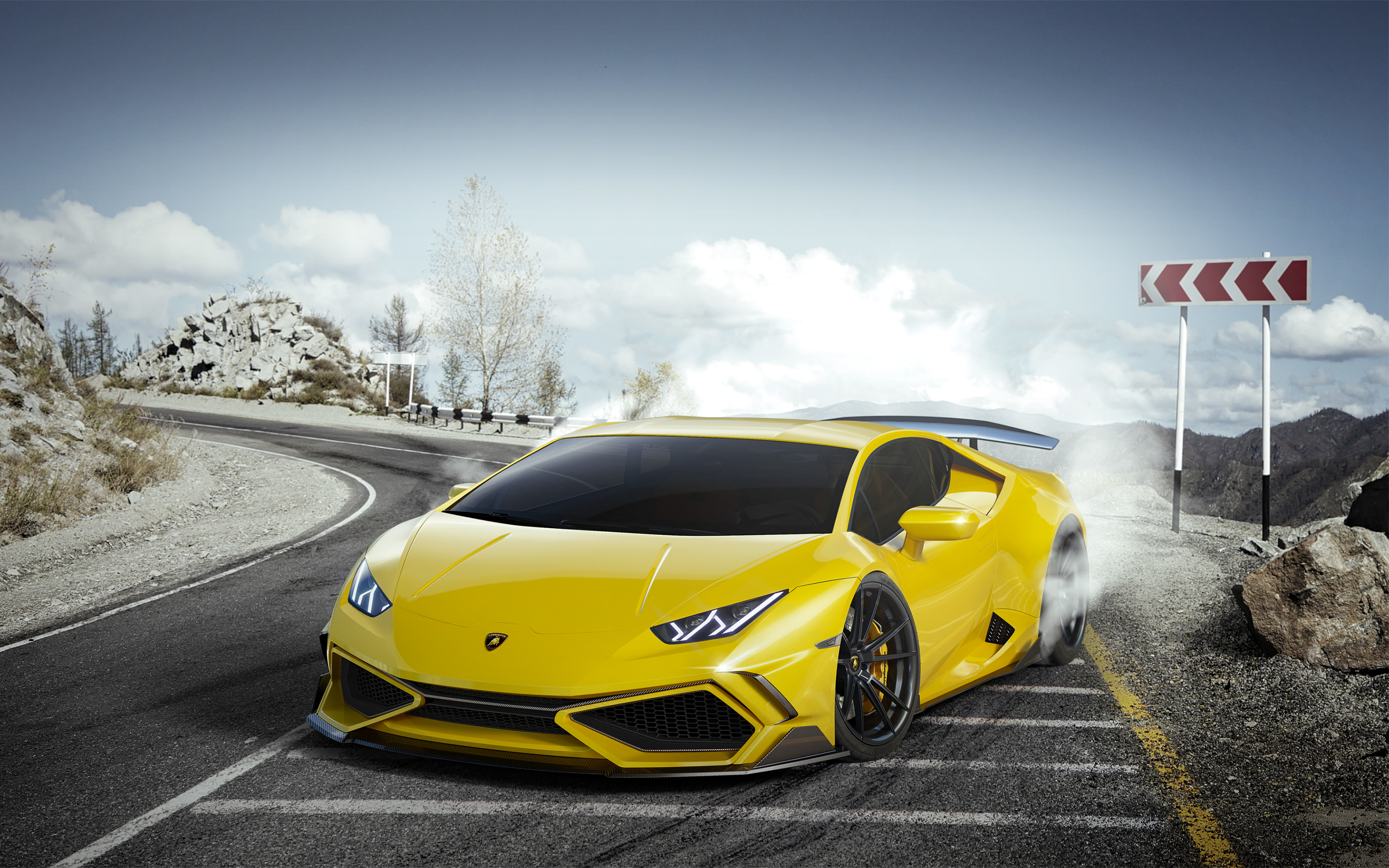 Lamborghini Drifting Wallpapers