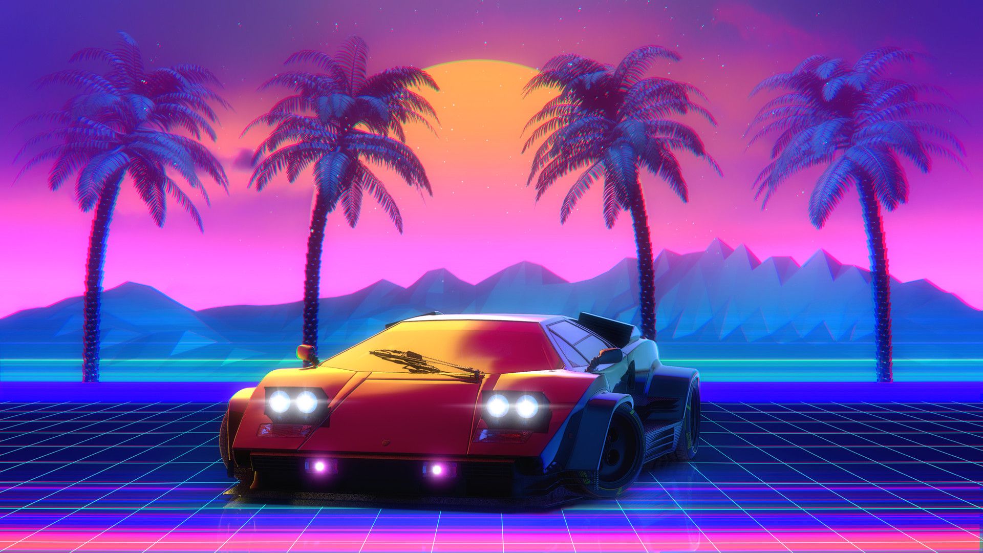 Lamborghini Retro Wallpapers