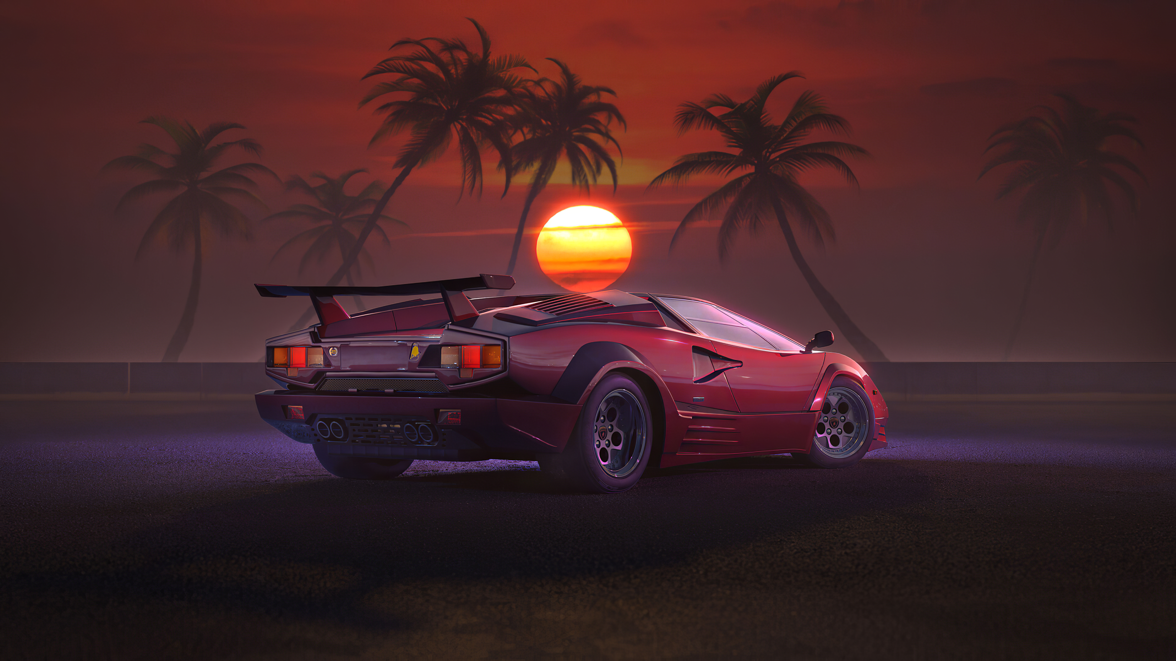 Lamborghini Retro Wallpapers