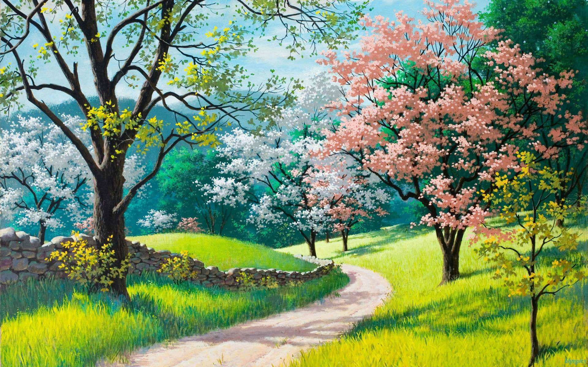 Landscape Painting Wallpapers