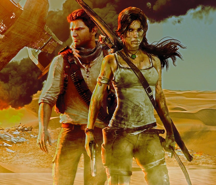 Lara Croft And Nathan Drake Wallpapers