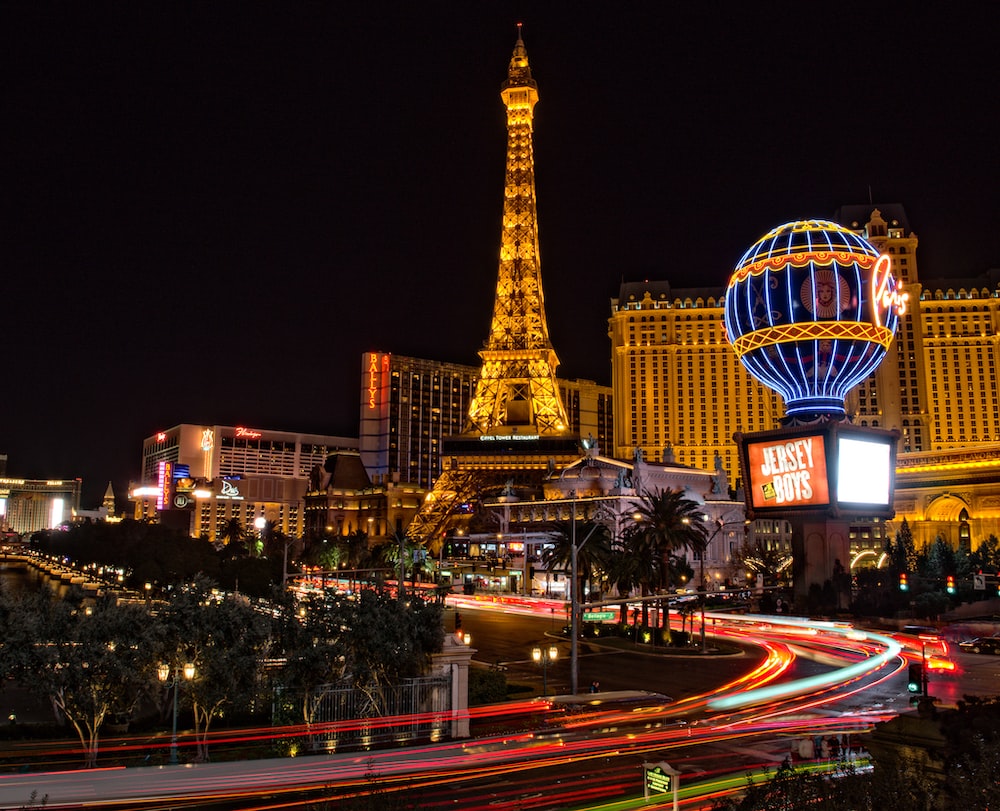 Las Vegas Hd @ Night Wallpapers