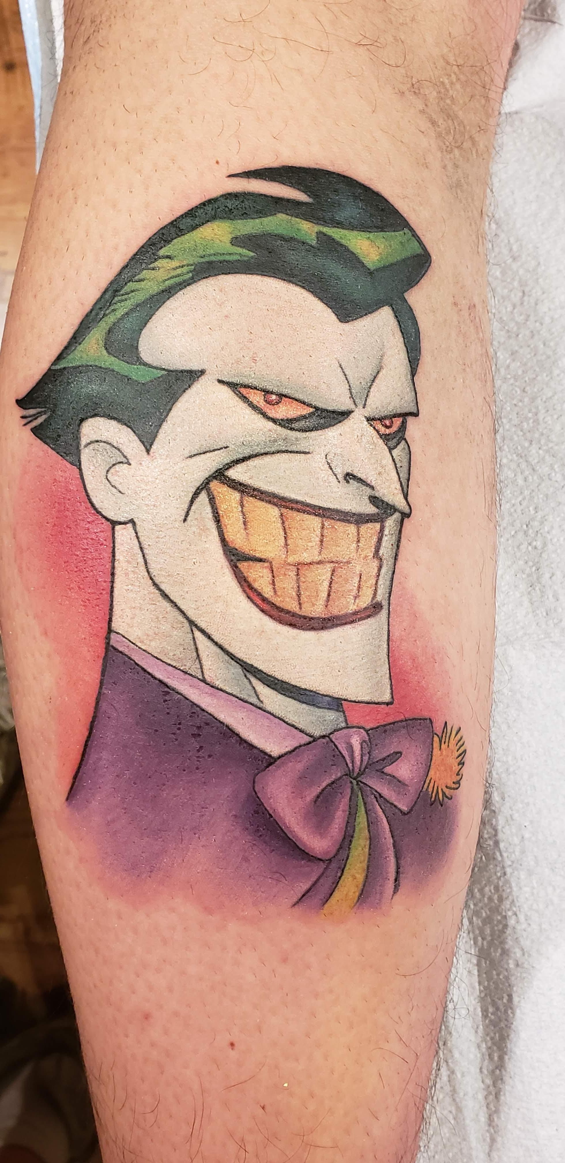 Laughing Joker Hand Tattoo Wallpapers