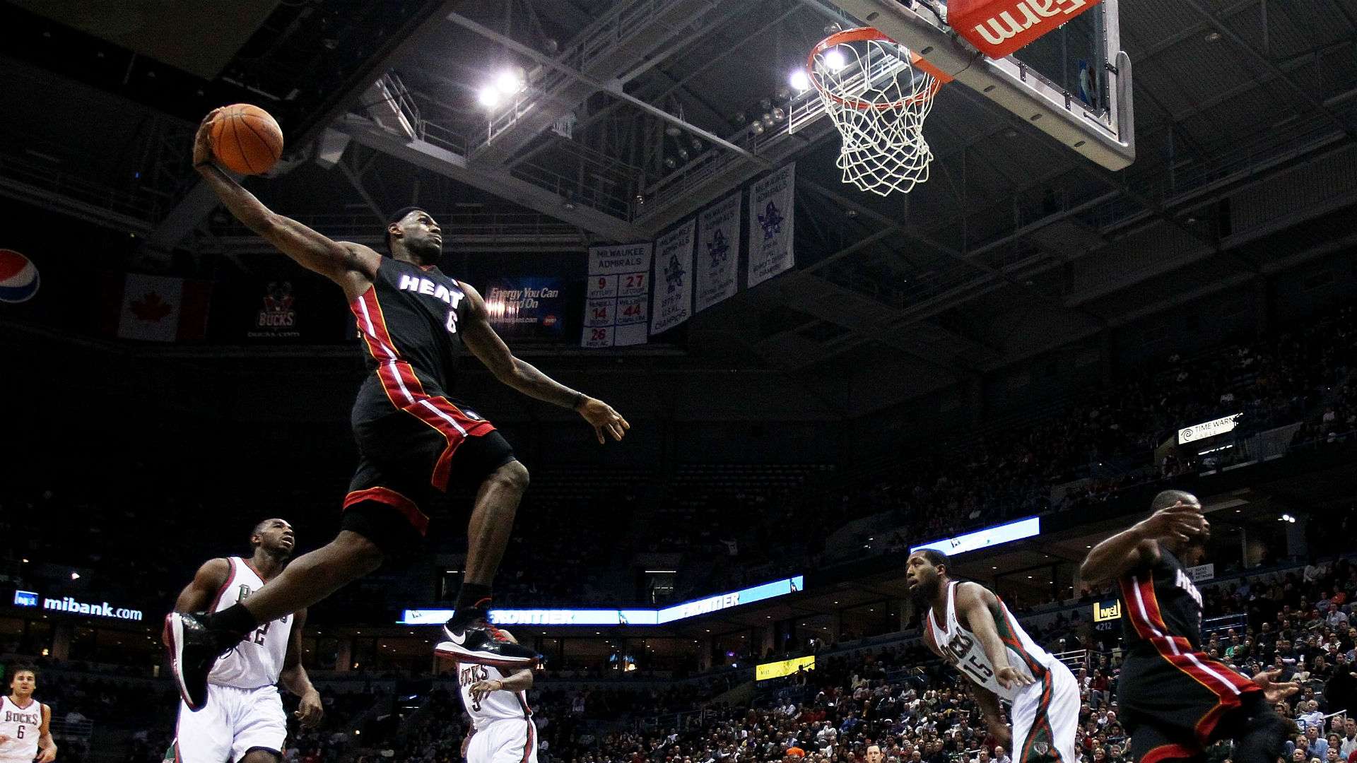 Lebron James Dwyane Wade Alley Oop Wallpapers