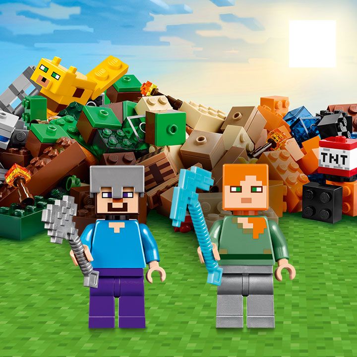 Lego Minecraft Wallpapers
