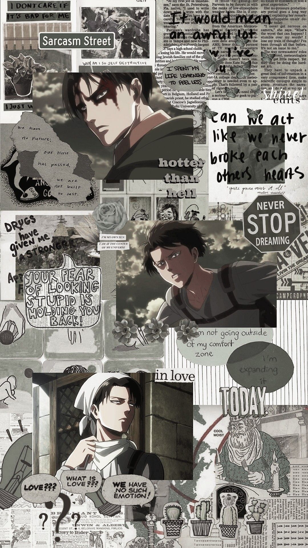 Levi Ackerman Aesthetic Wallpapers