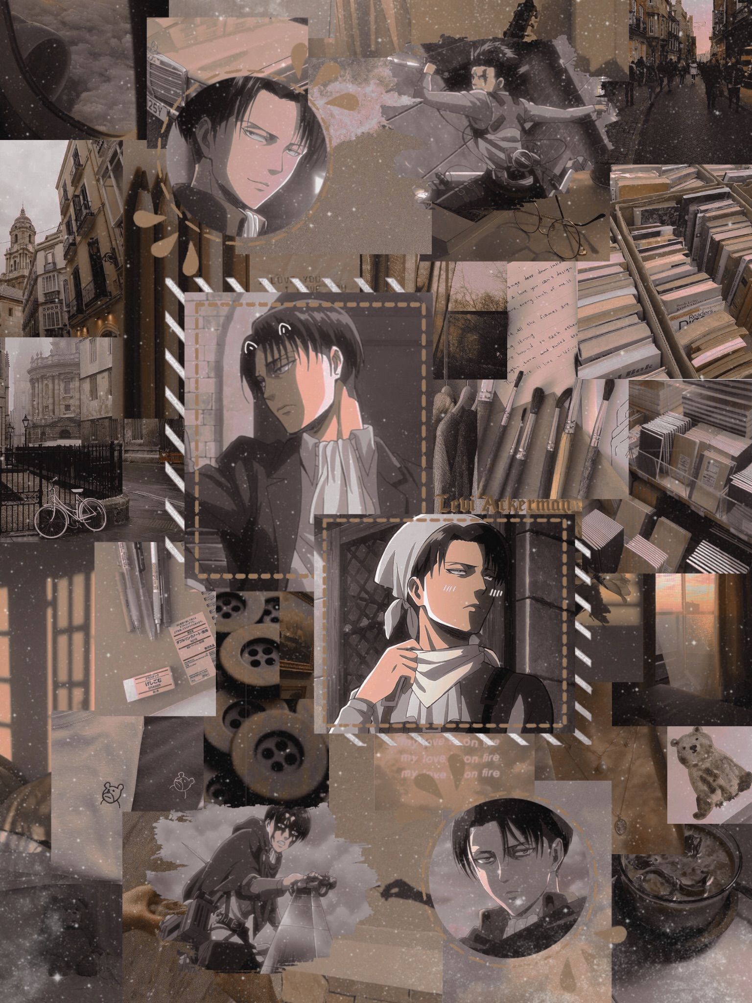 Levi Ackerman Aesthetic Wallpapers