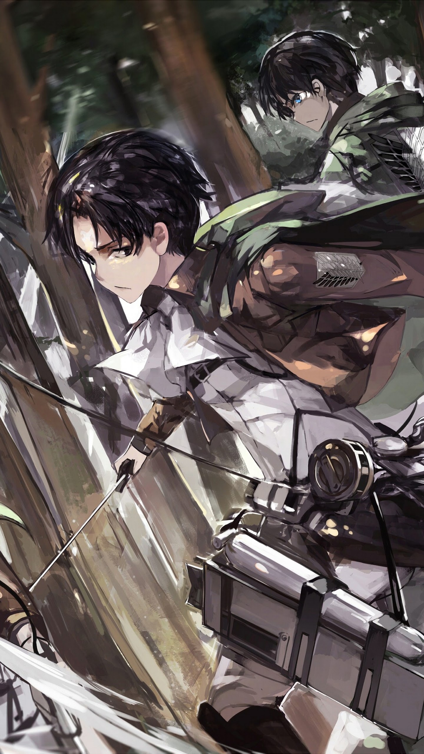 Levi And Eren Wallpapers