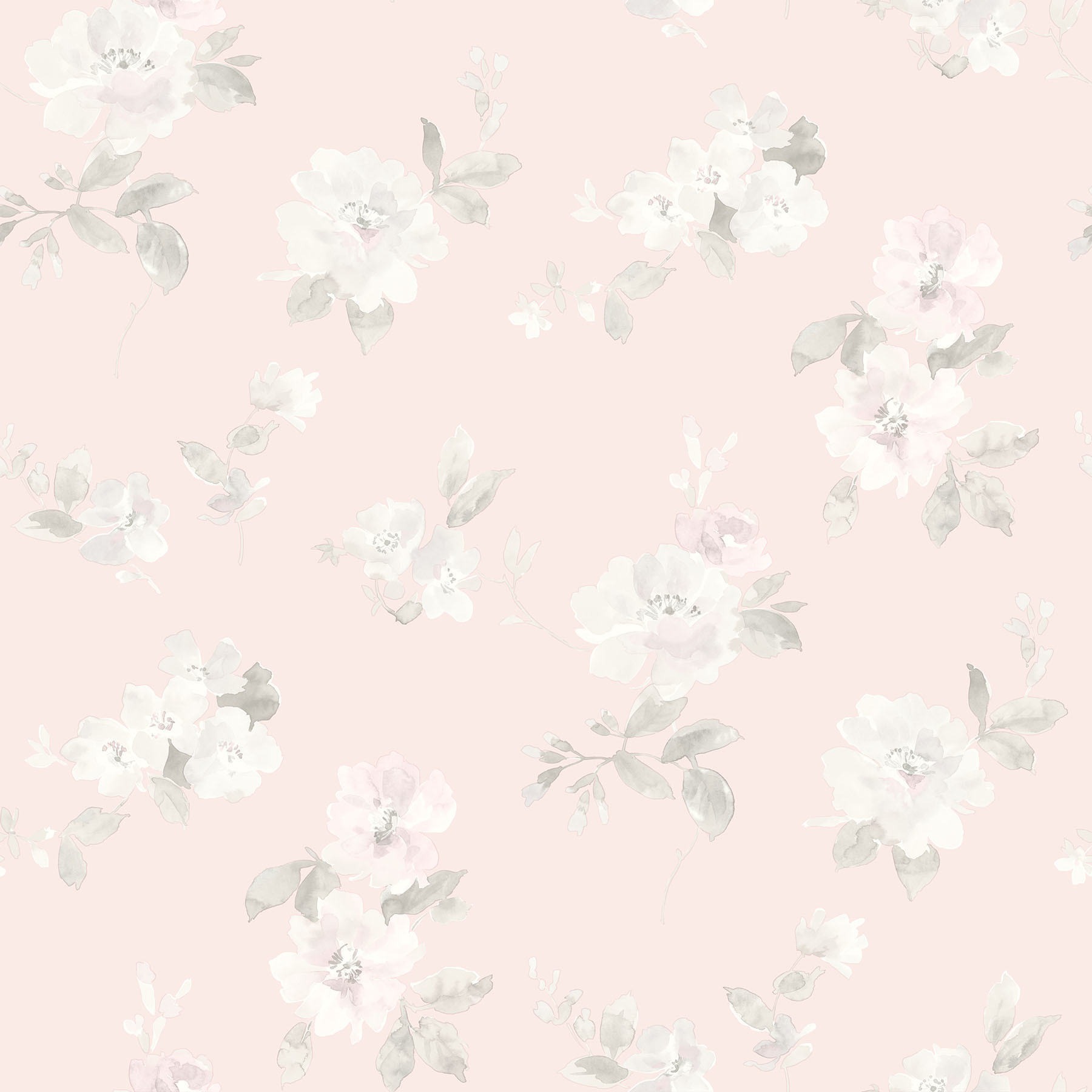 Light Pink Floral Wallpapers