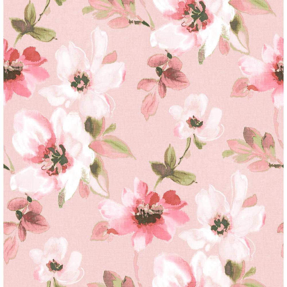 Light Pink Floral Wallpapers