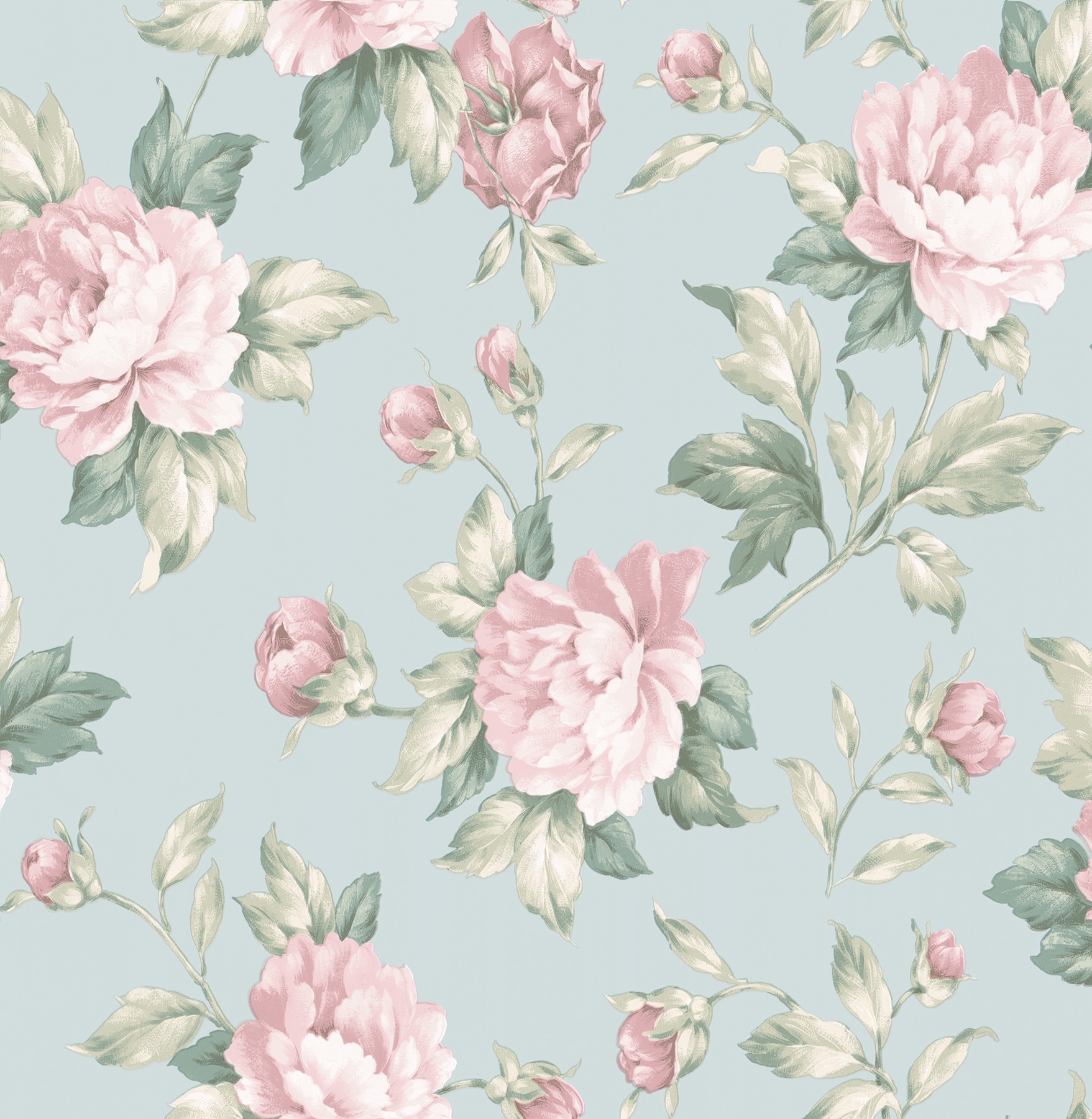 Light Pink Floral Wallpapers