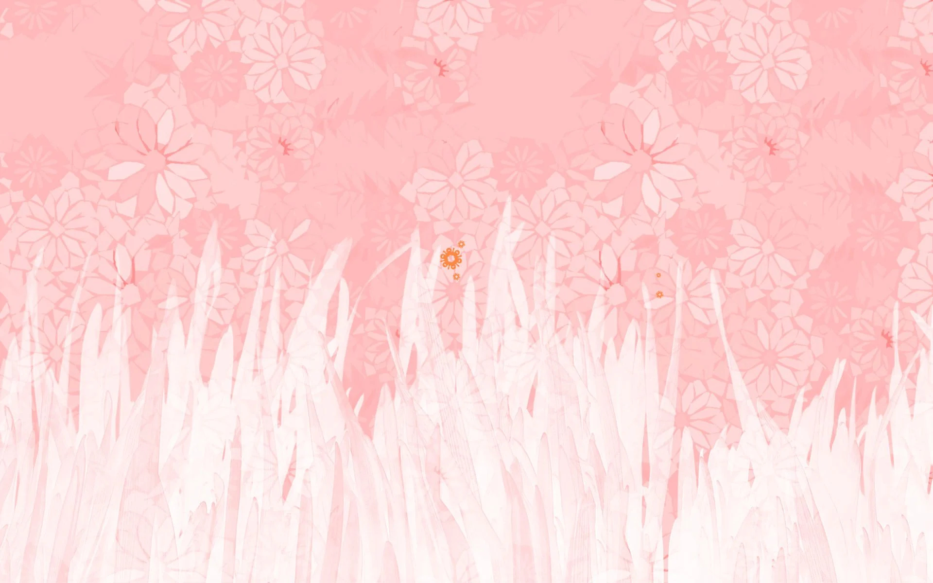 Light Pink Flowers Aesthetic Wallpapers