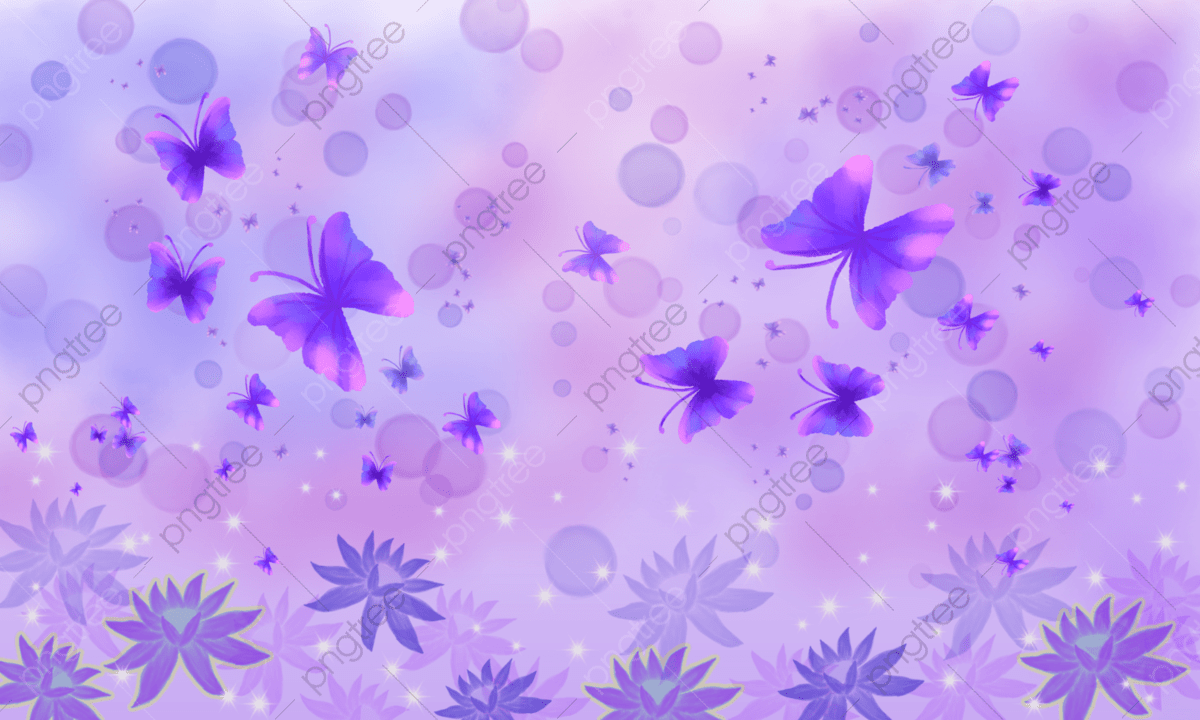 Light Purple Butterfly Wallpapers