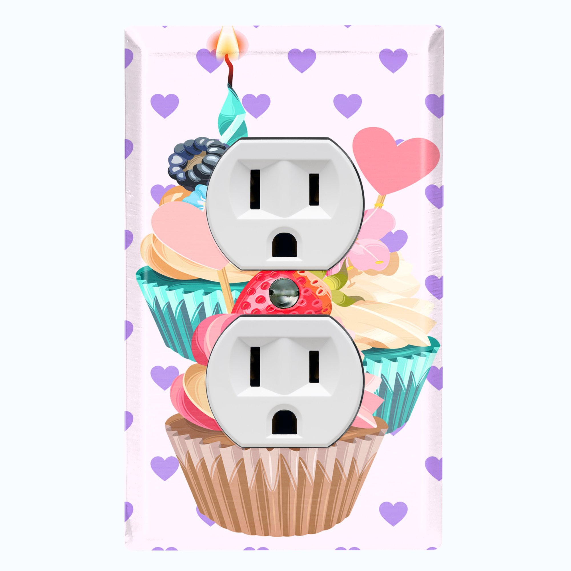 Light Purple Cupcakes Wallpapers