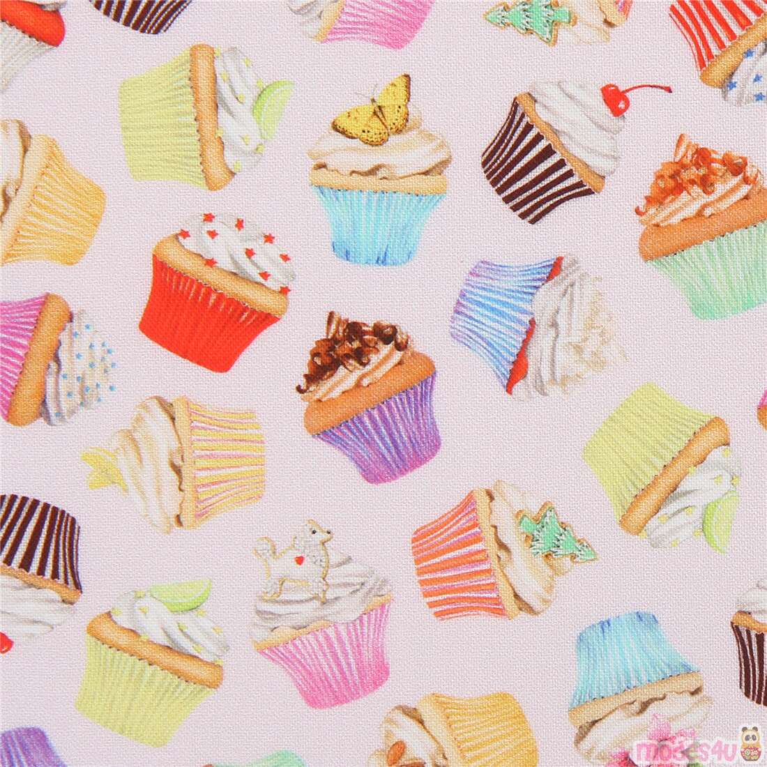 Light Purple Cupcakes Wallpapers