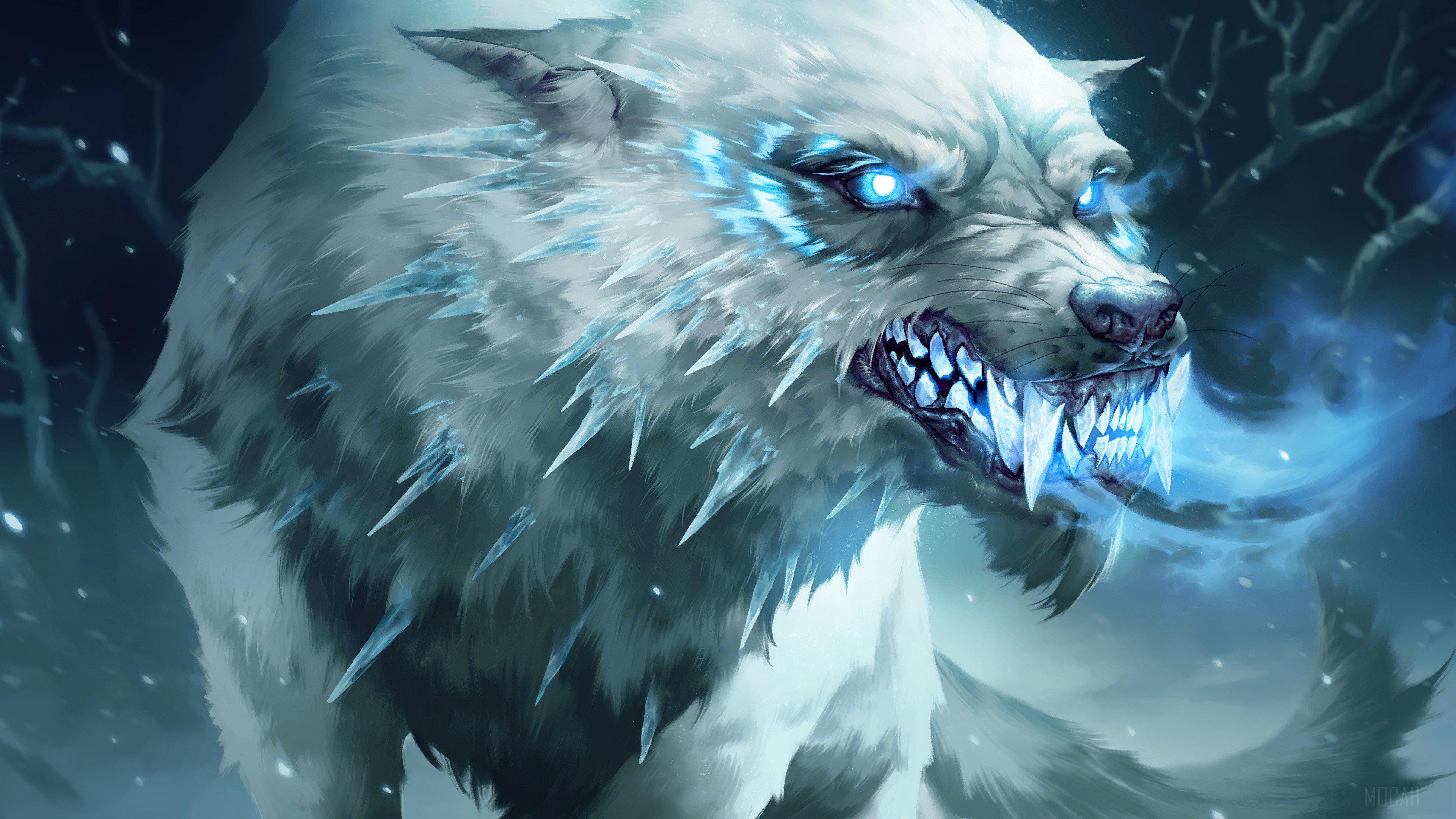 Lightning Wolf Wallpapers