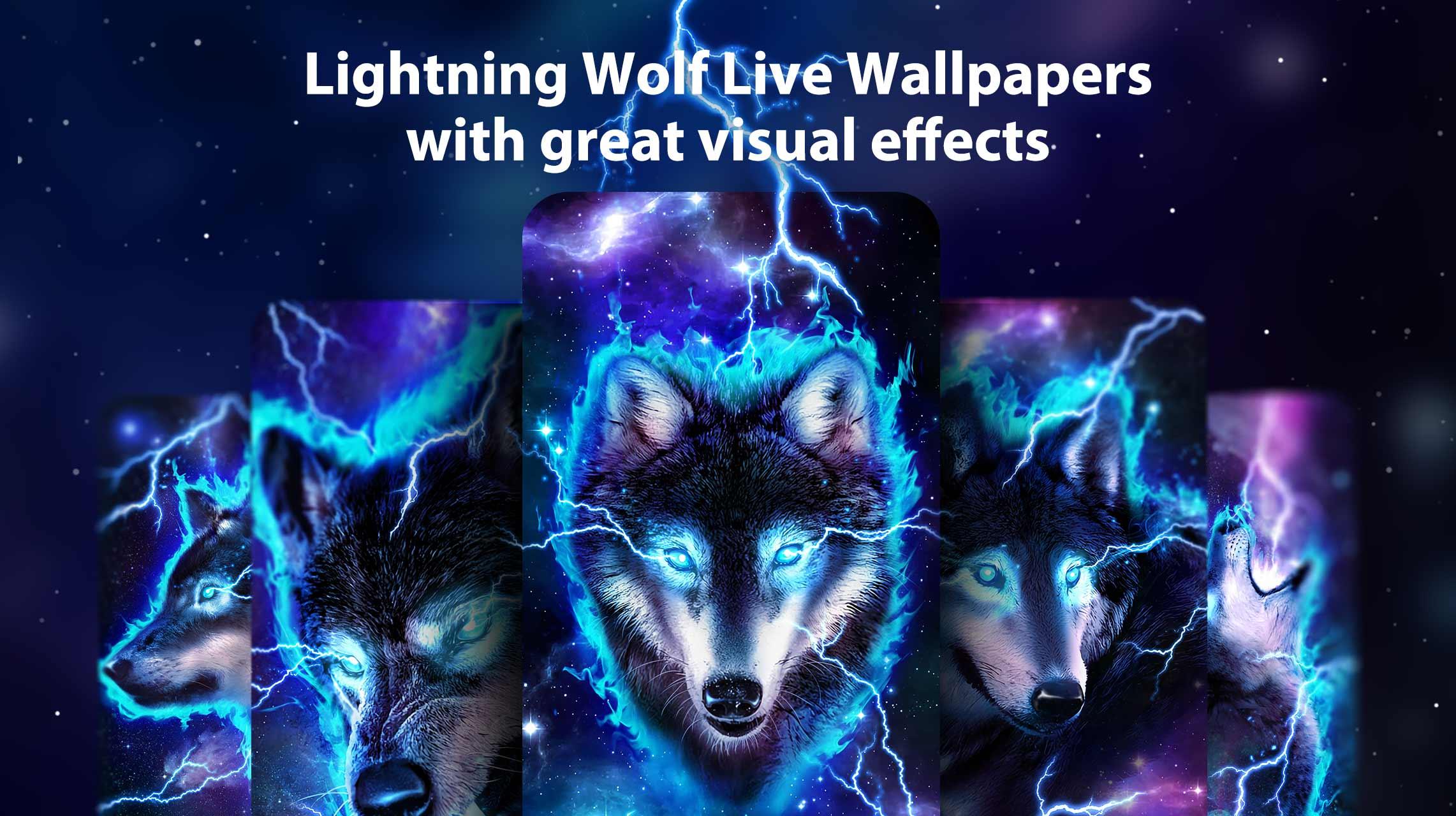 Lightning Wolf Wallpapers