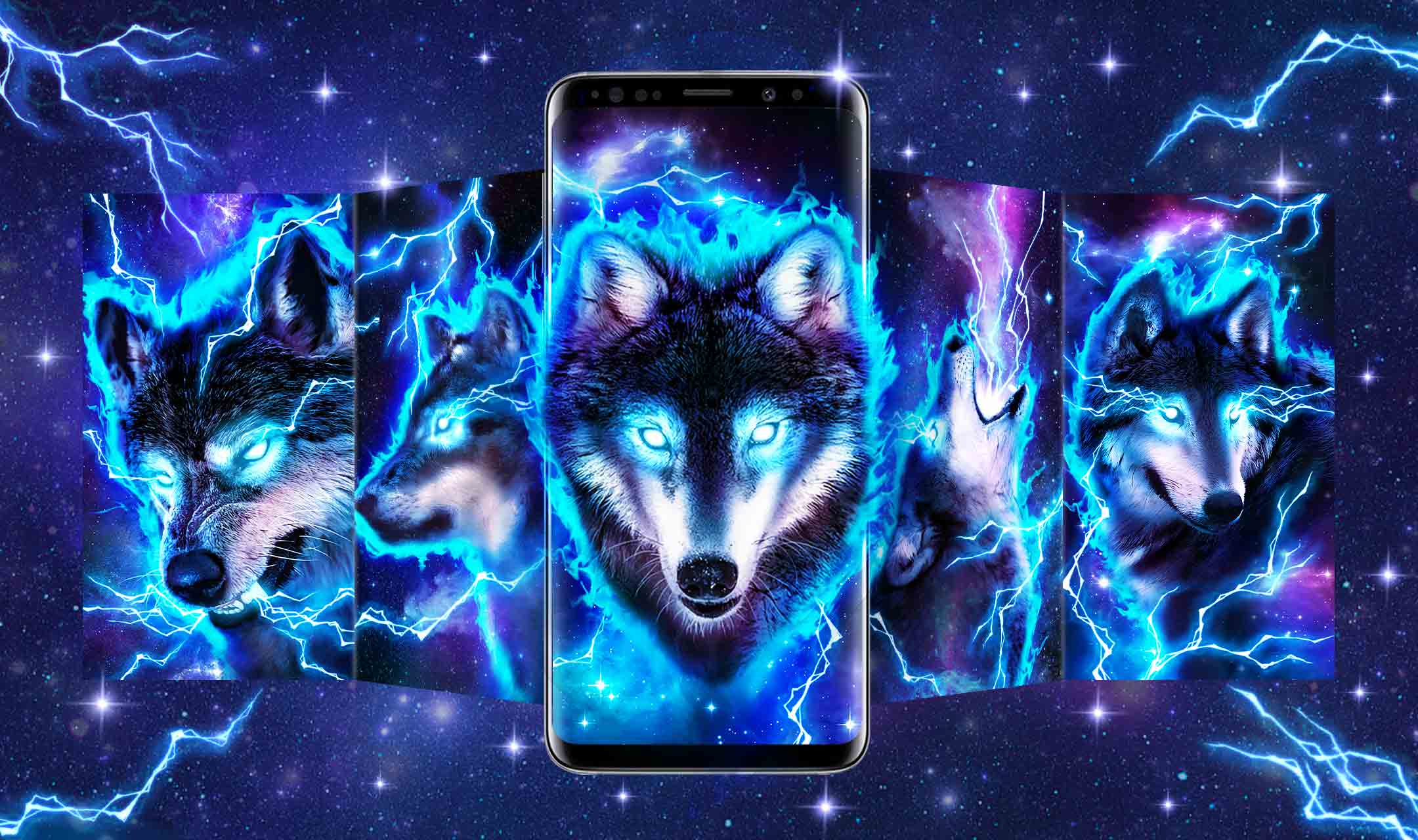 Lightning Wolf Wallpapers