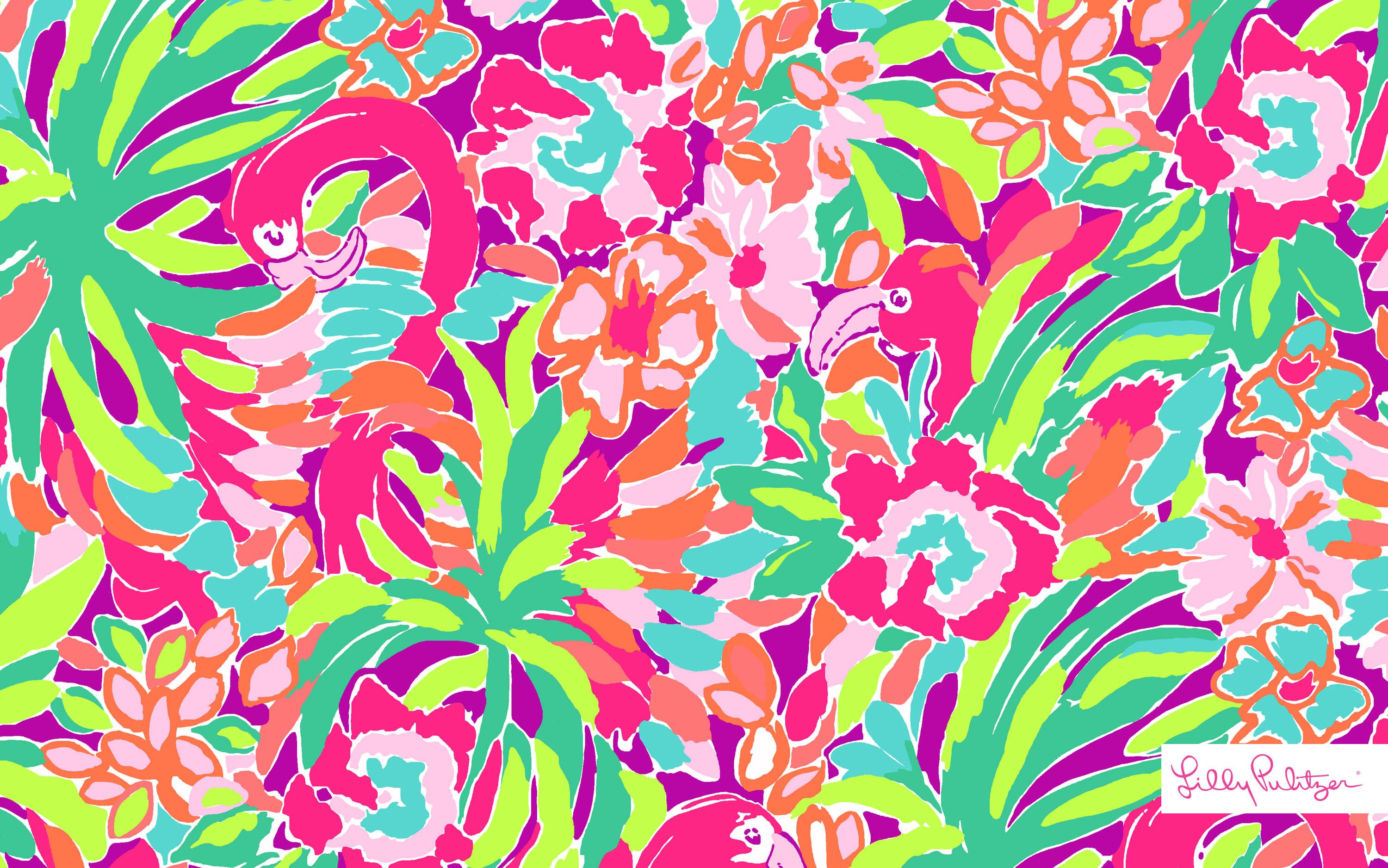 Lilly Pulitzer Patterns For Your Desktop Wallpapers