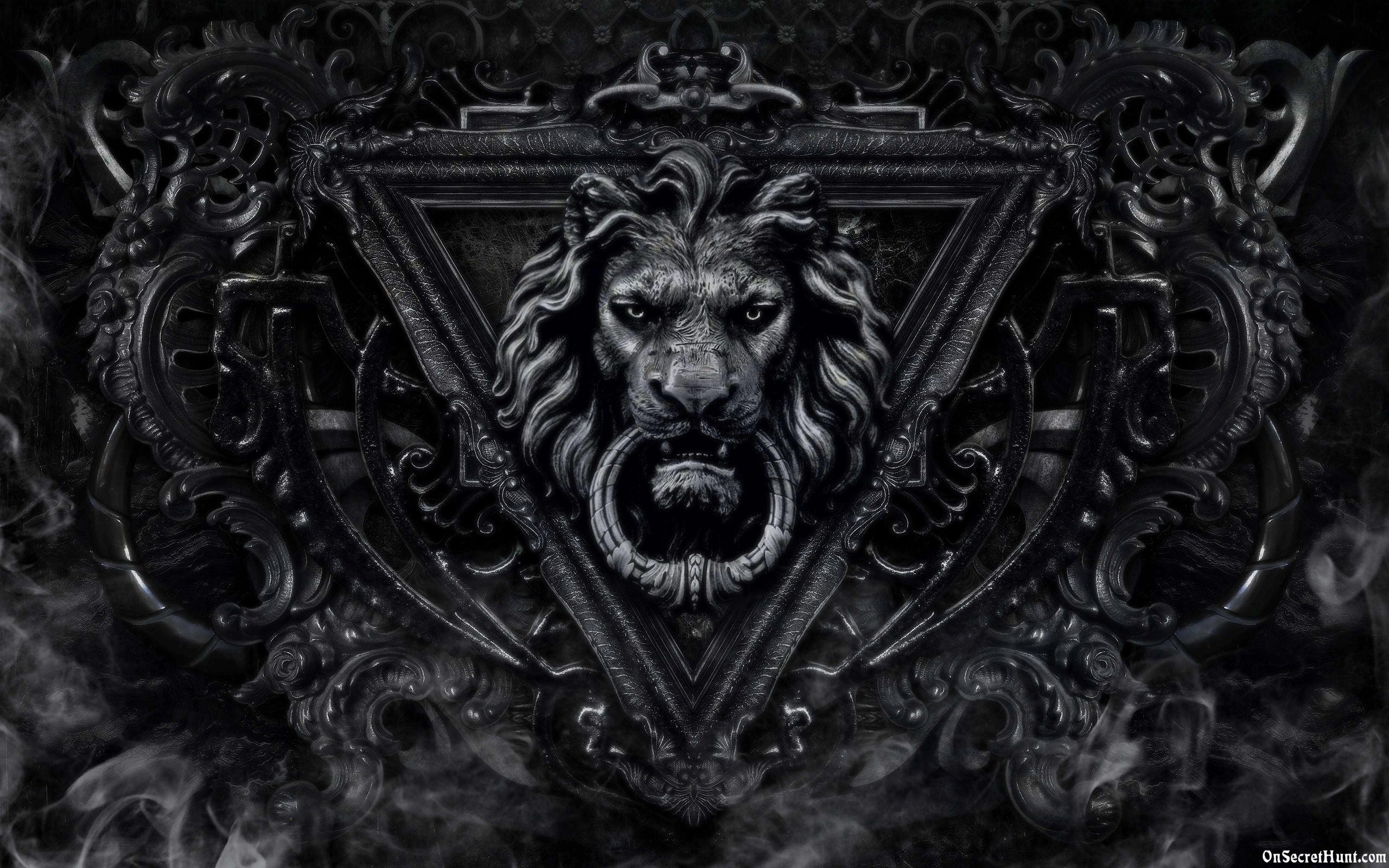 Lion Black Wallpapers