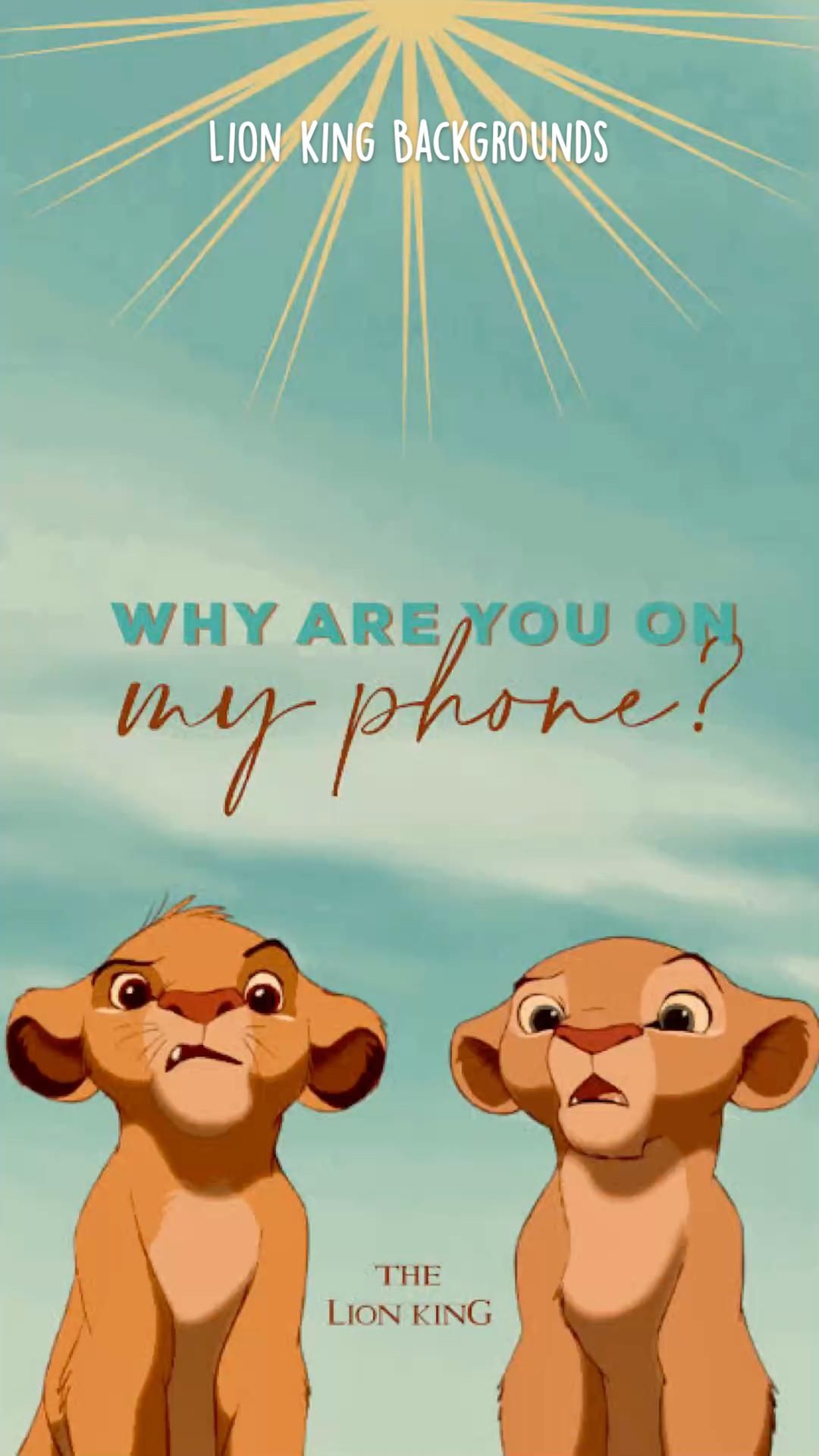 Lion King Iphone Wallpapers